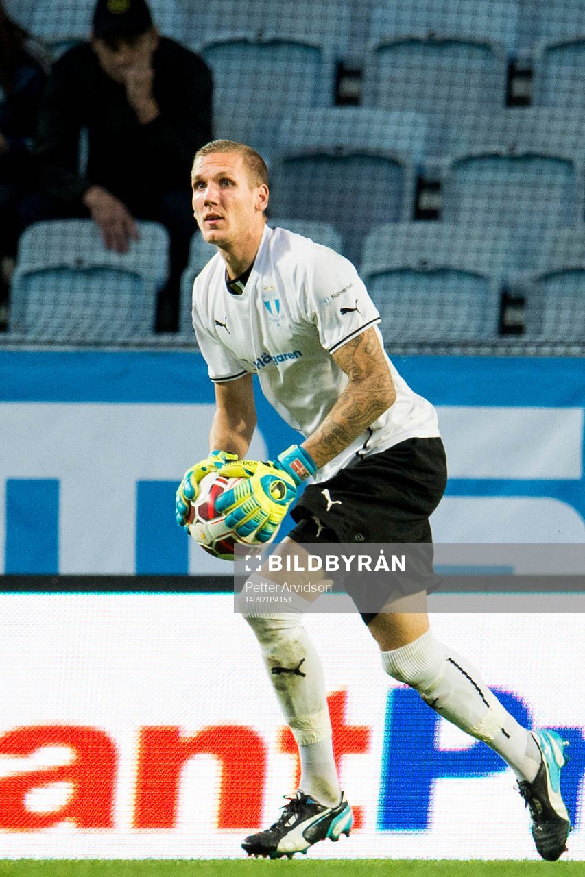 Malmö FFs målvakt Robin Olsen
