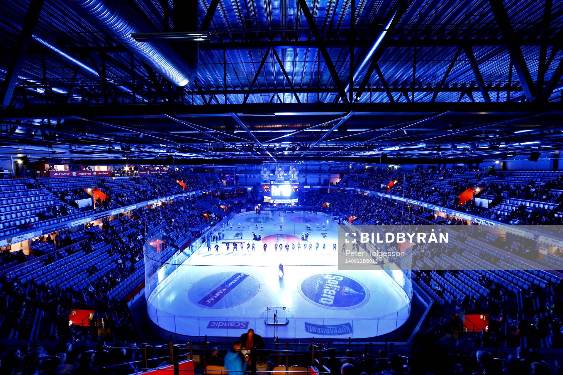 Översiktsbild över Saab Arena