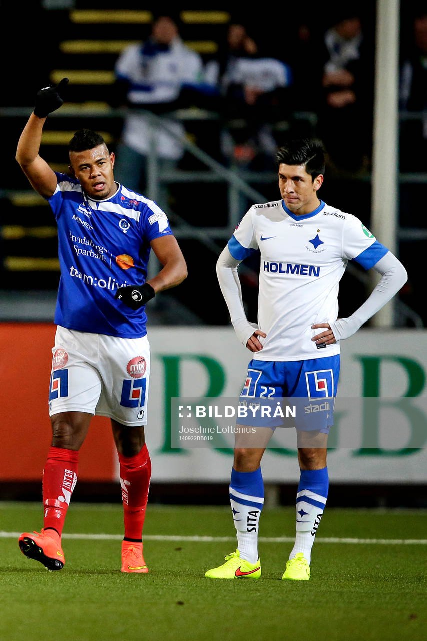 Åtvidabergs Ricardo Santos jublar