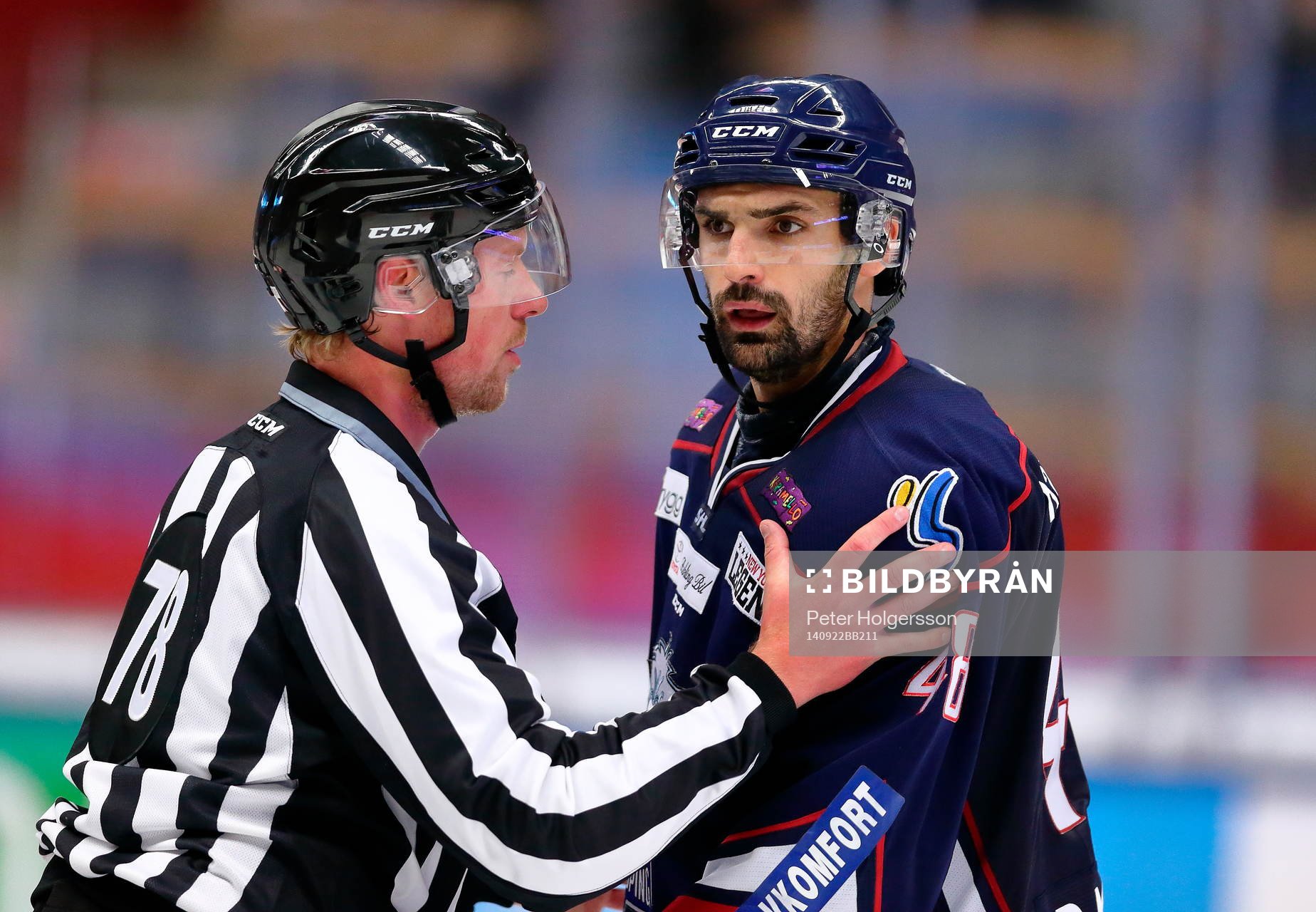 Domare Referee Ref 78 Christian Tillerkvist och Linköpings