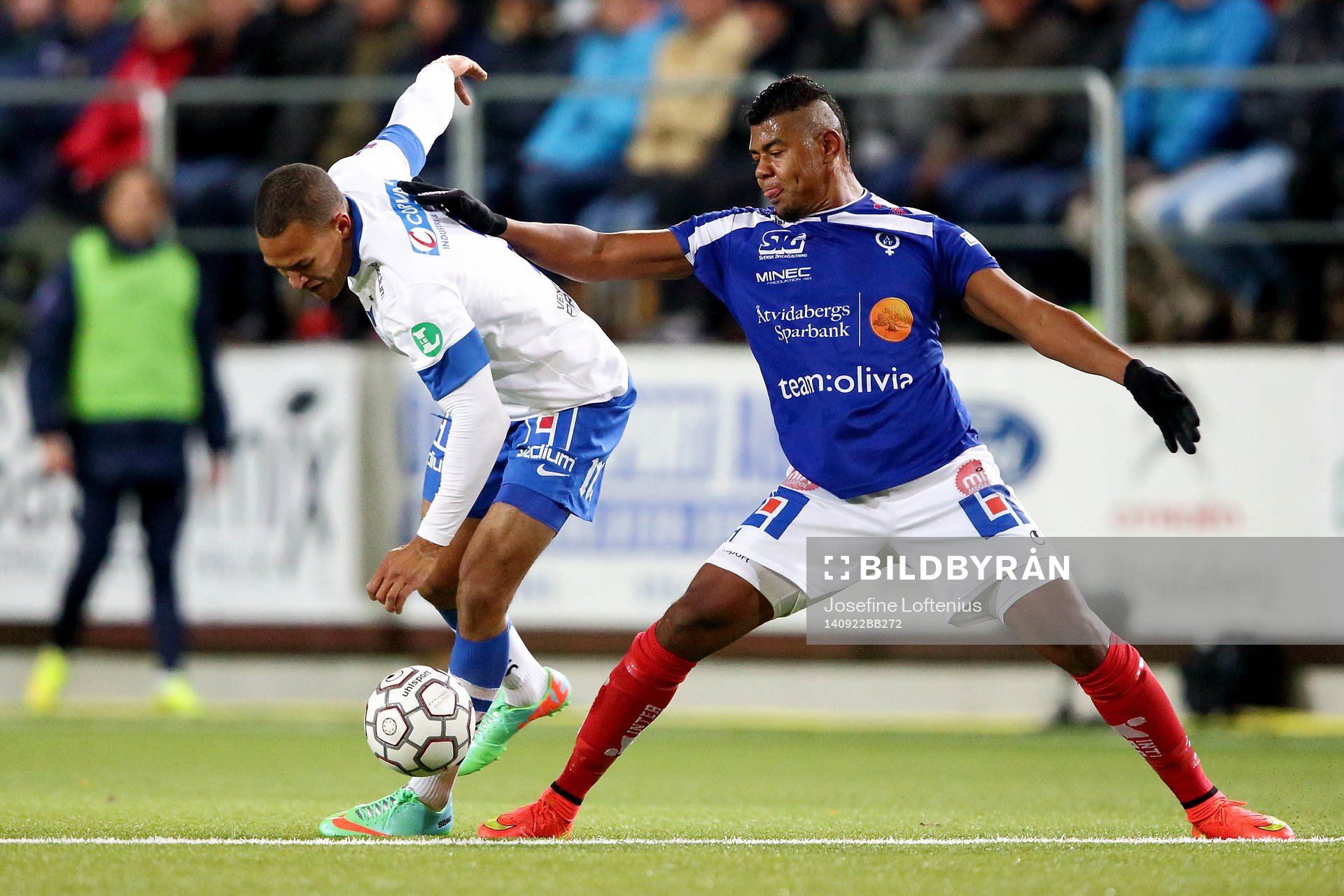 Åtvidabergs Ricardo Santos och Norrköpings Edvard