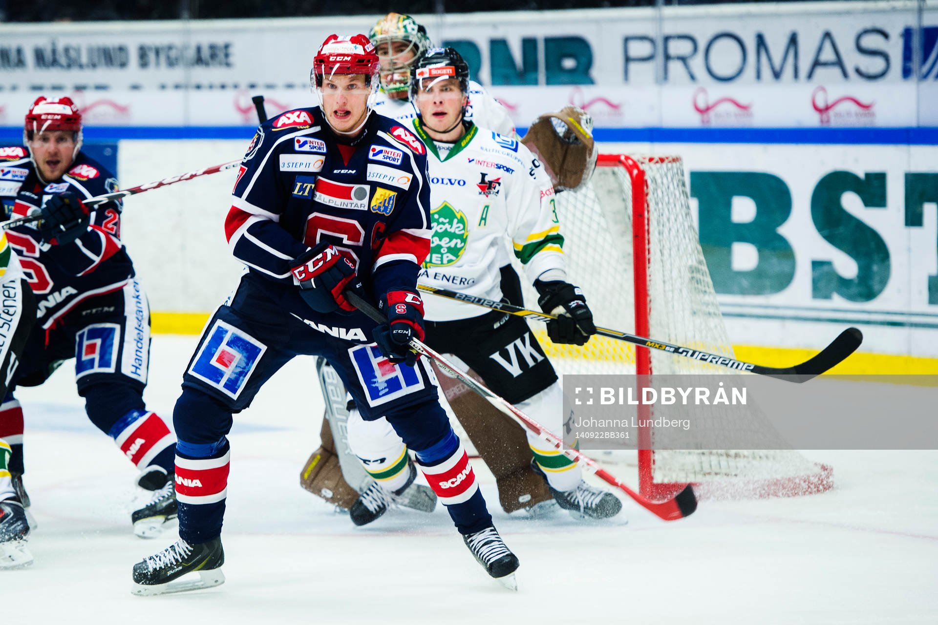 Södertäljes Jonas Engström och Björklövens Alexander