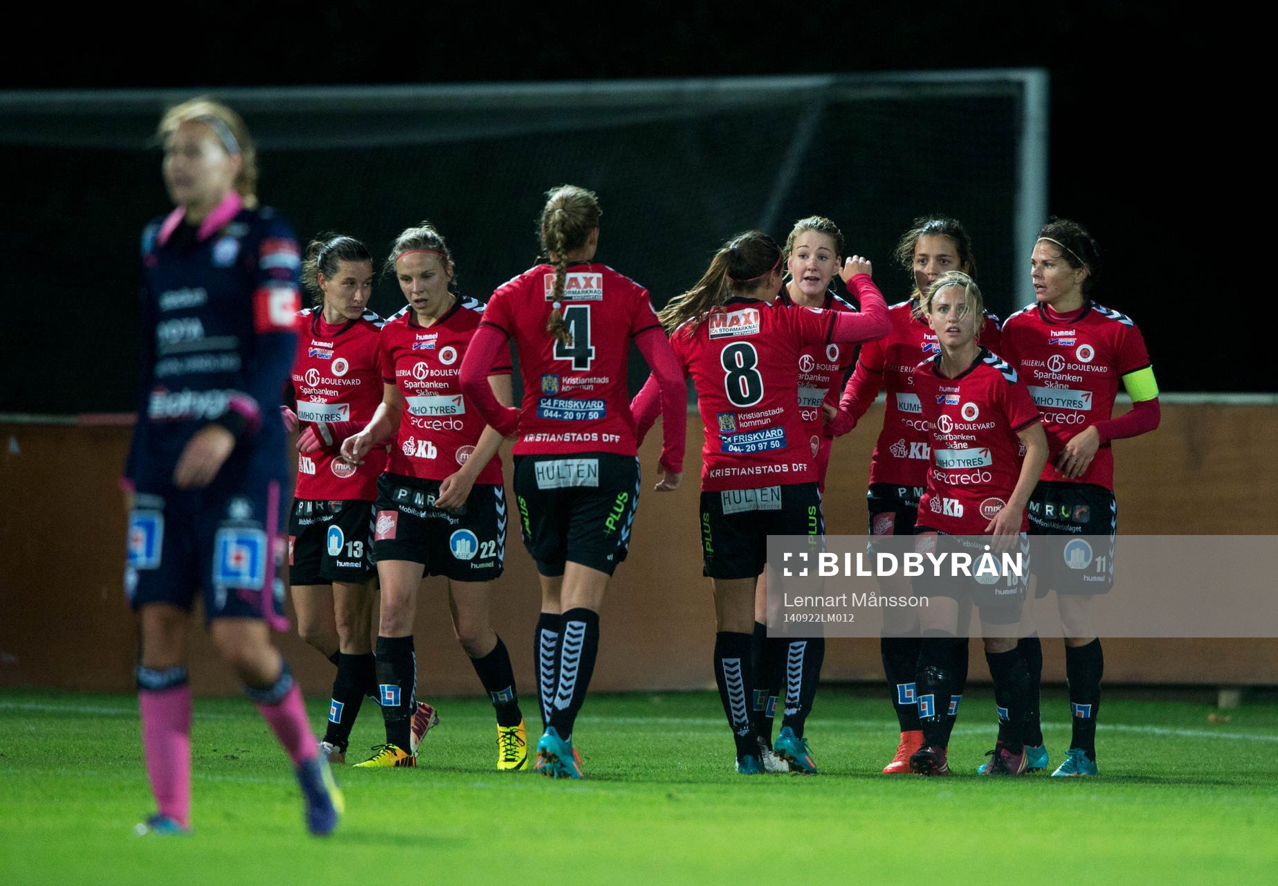 Kristianstads Marija Banusic har avgjort med 1-0 i matchen