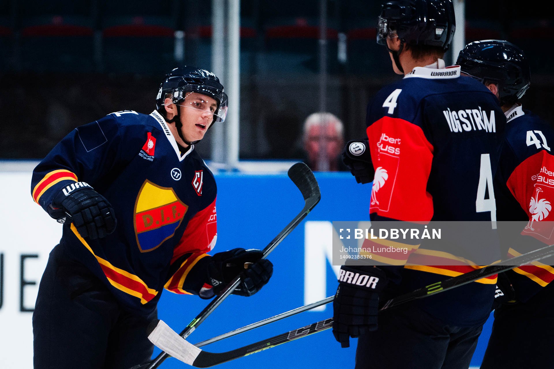 Djurgårdens Markus Ljungh jublar