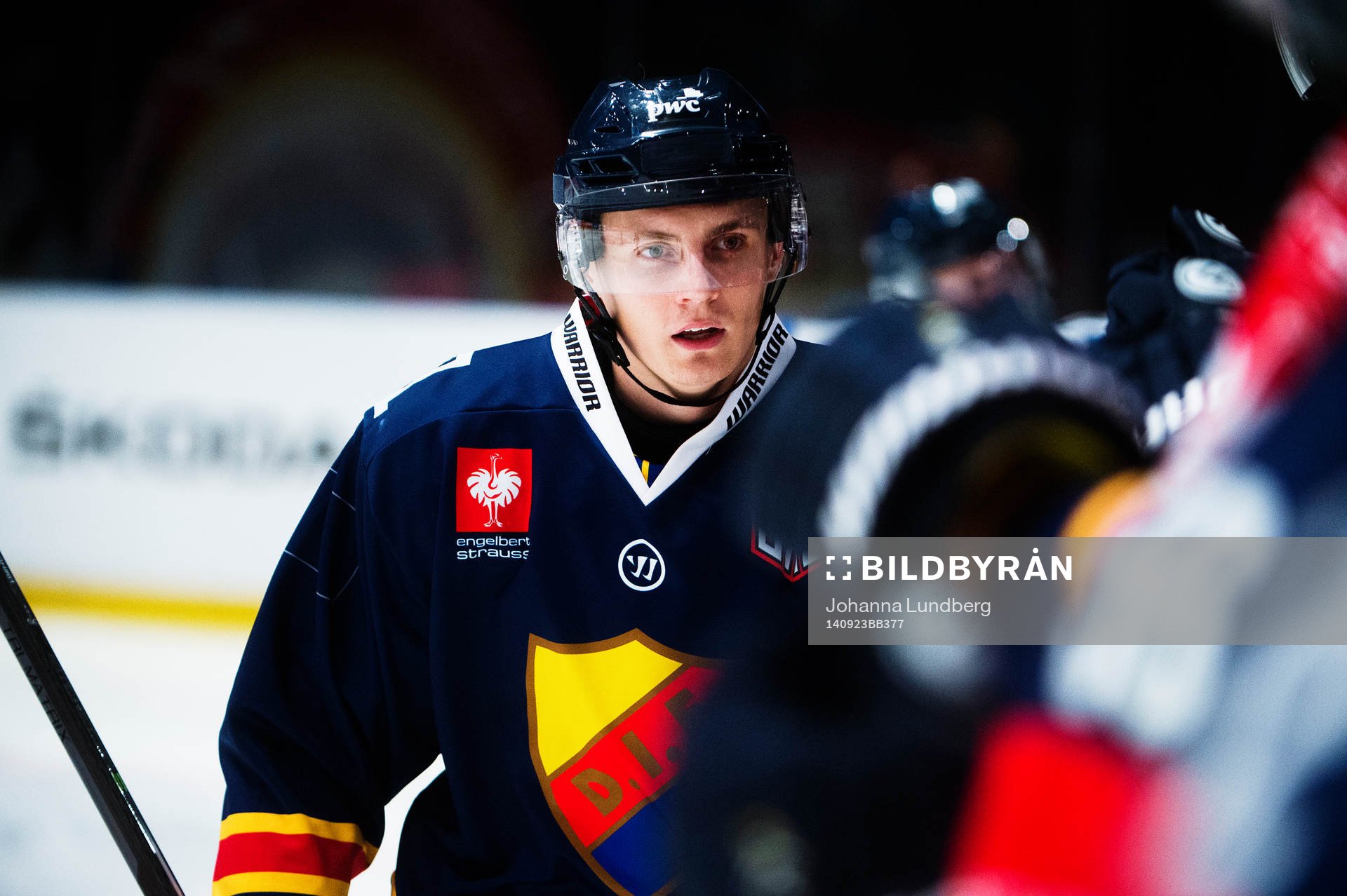 Djurgårdens Markus Ljungh jublar