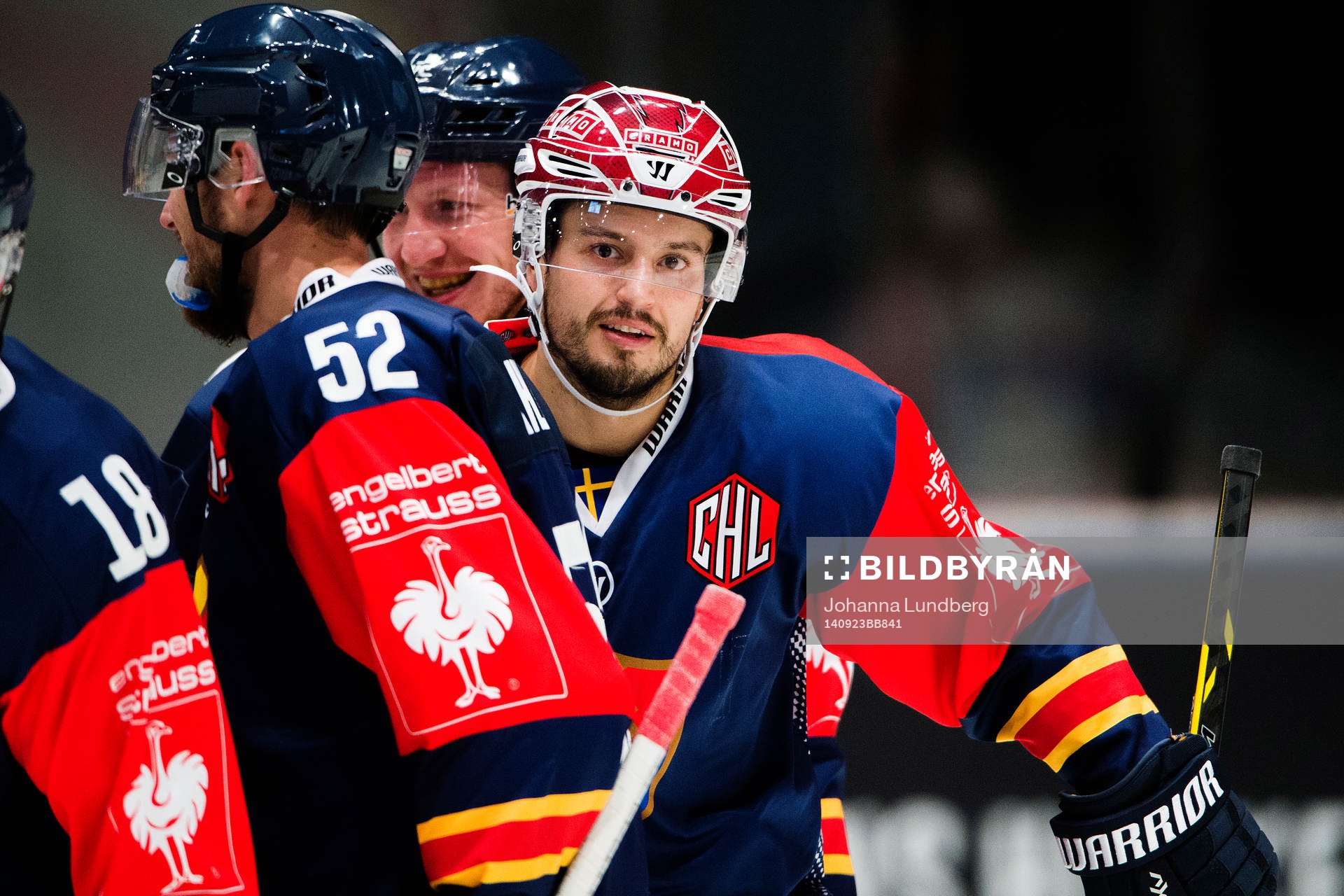 Djurgårdens Alexander Deilert jublar