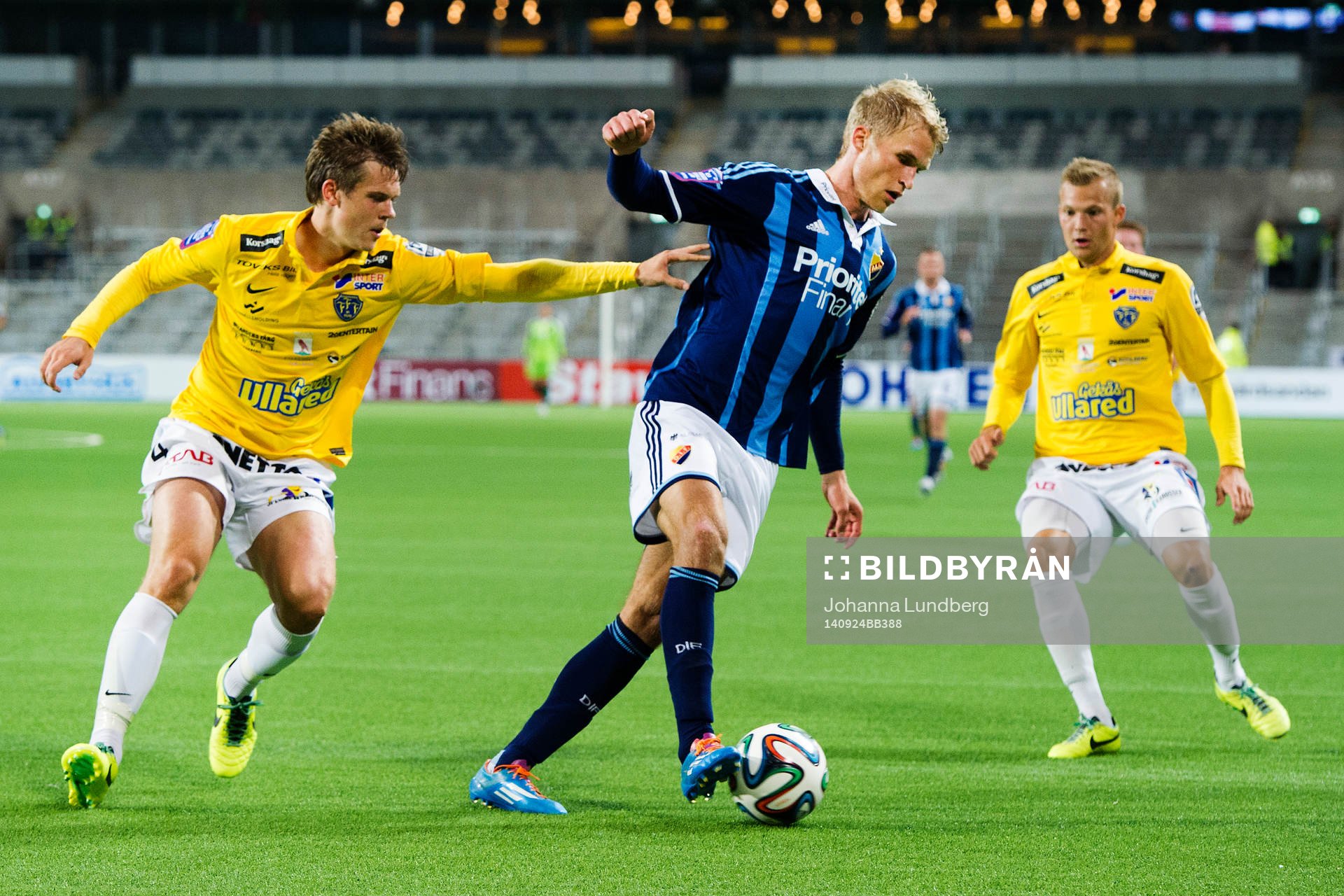 Falkenbergs Daniel Johansson och Djurgårdens Sebastian