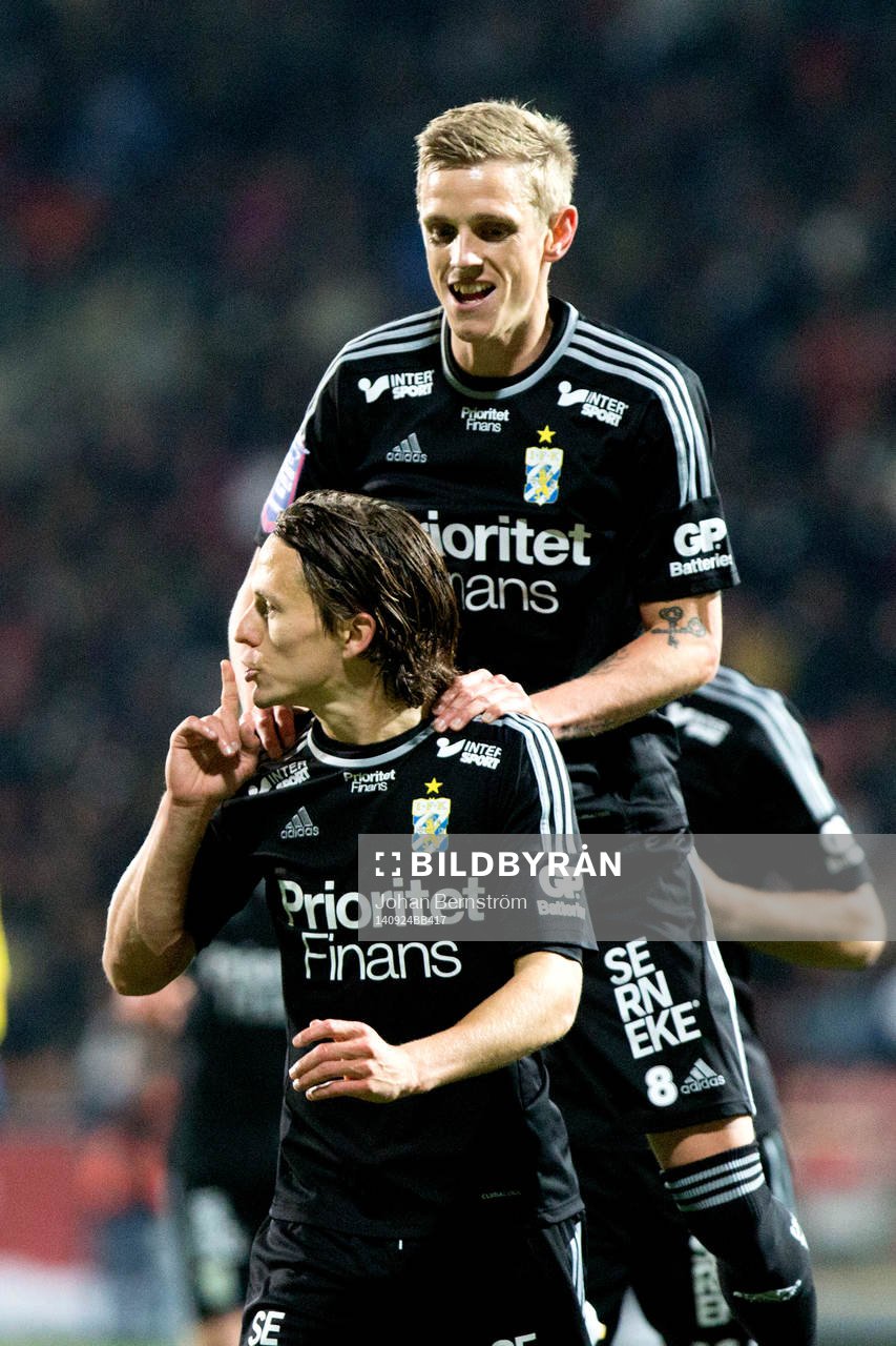 IFK Göteborgs Lasse Vibe jublar