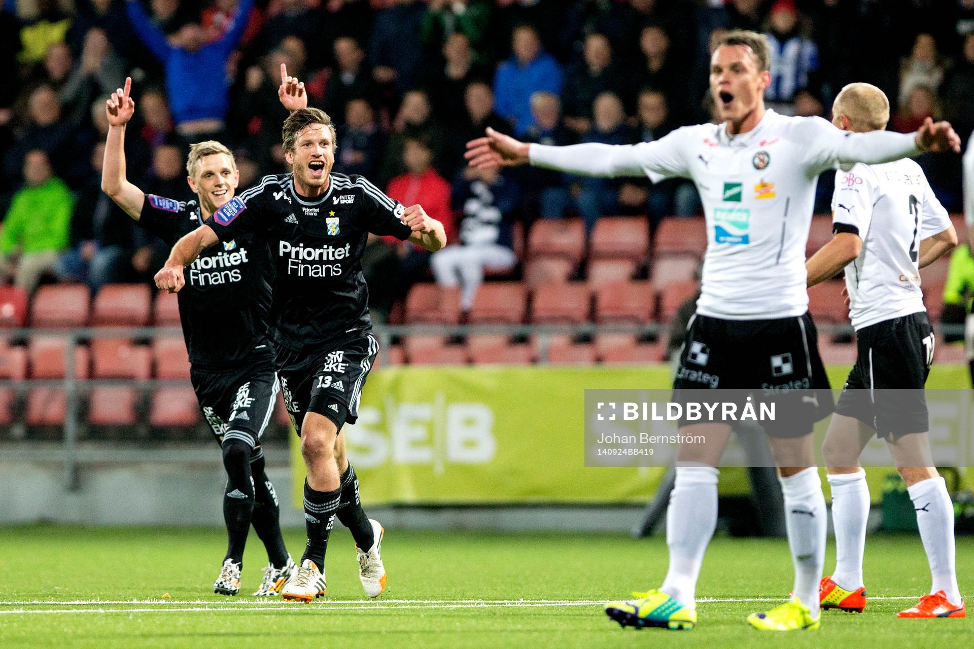 IFK Göteborgs Lasse Vibe jublar