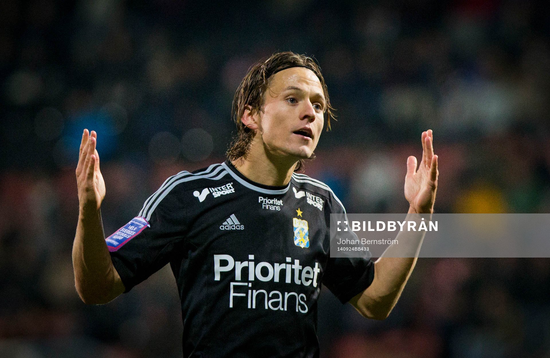 IFK Göteborgs Lasse Vibe jublar