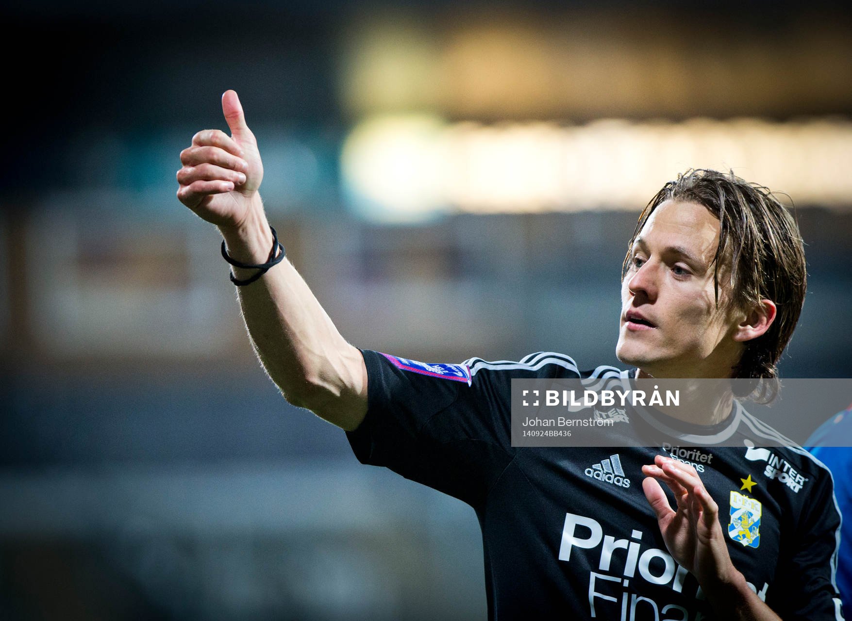 IFK Göteborgs Lasse Vibe jublar