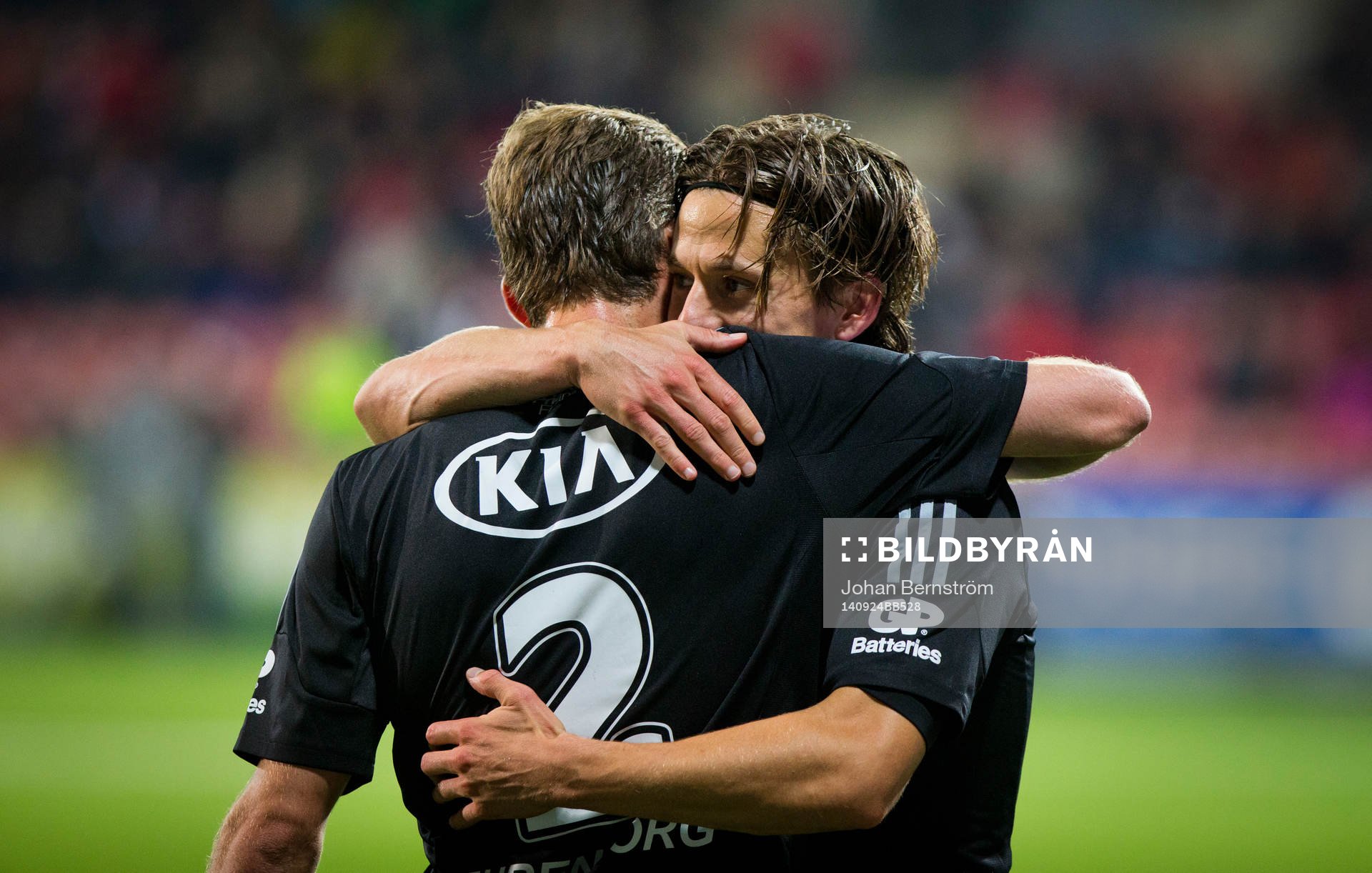 IFK Göteborgs Lasse Vibe jublar