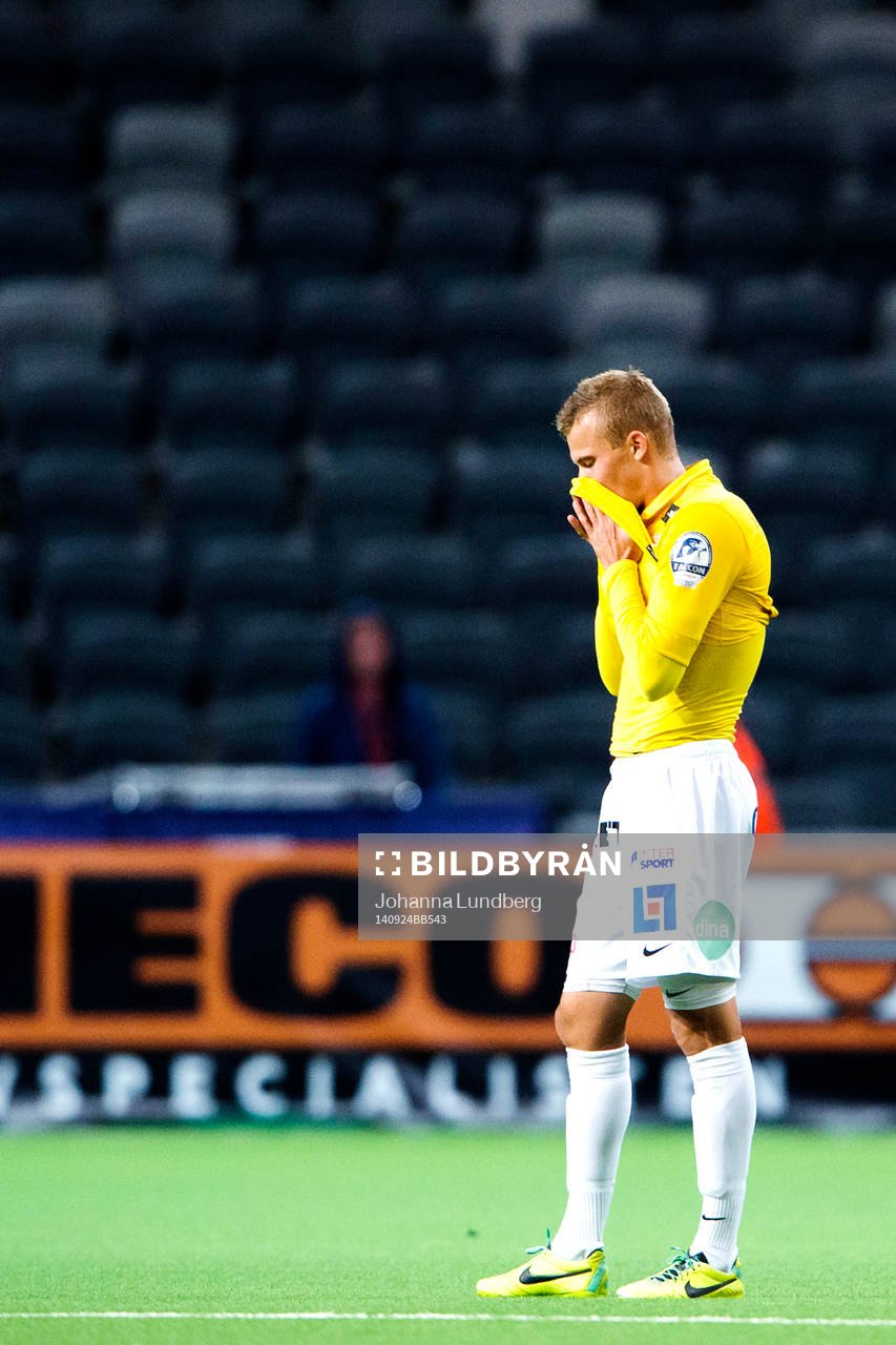 Falkenbergs Rasmus Sjöstedt deppar
