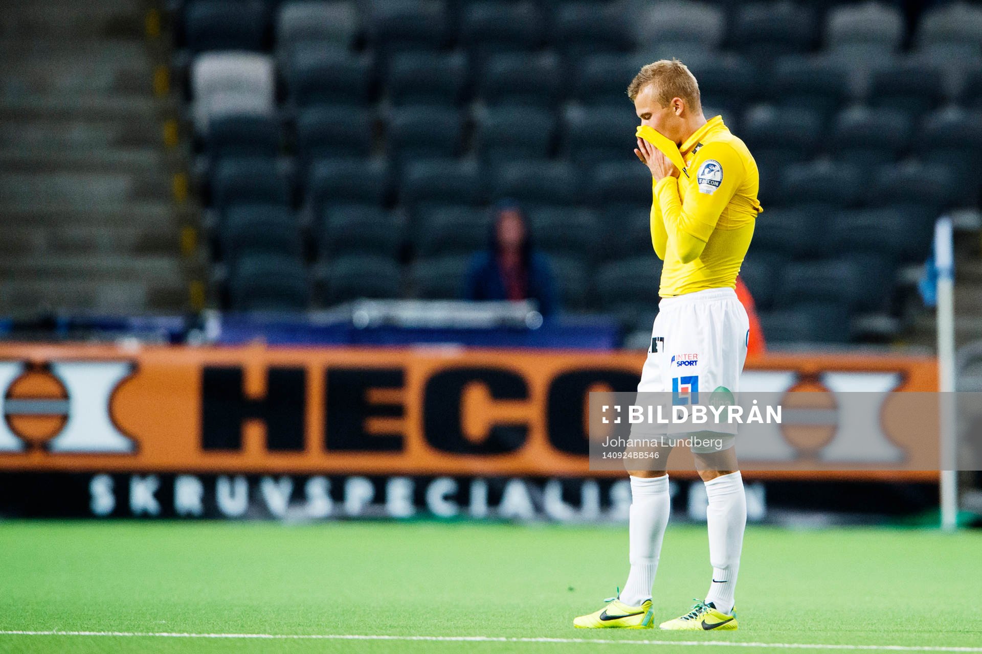 Falkenbergs Rasmus Sjöstedt deppar