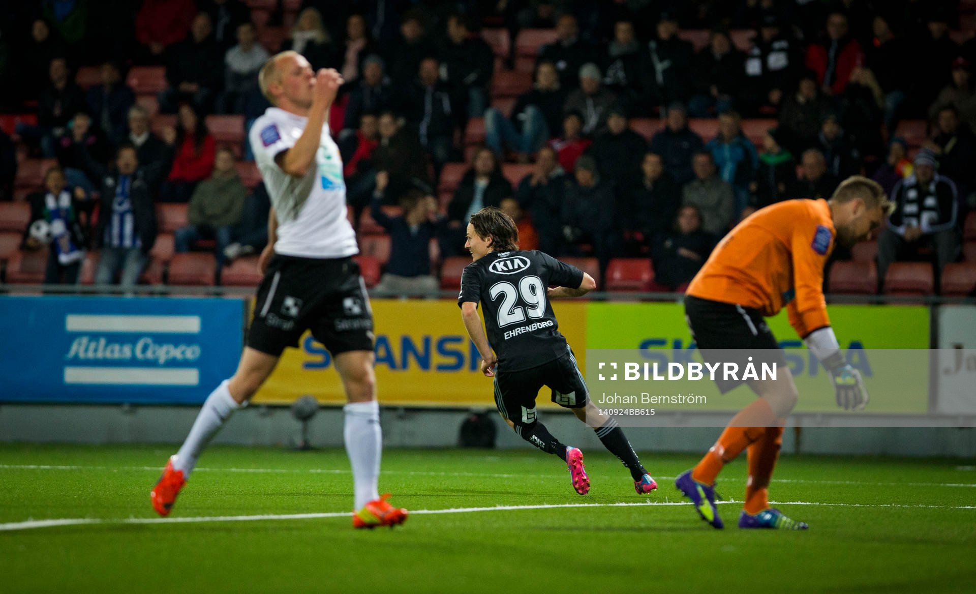 IFK Göteborgs Lasse Vibe gjorde hattrick mot Örebro, på