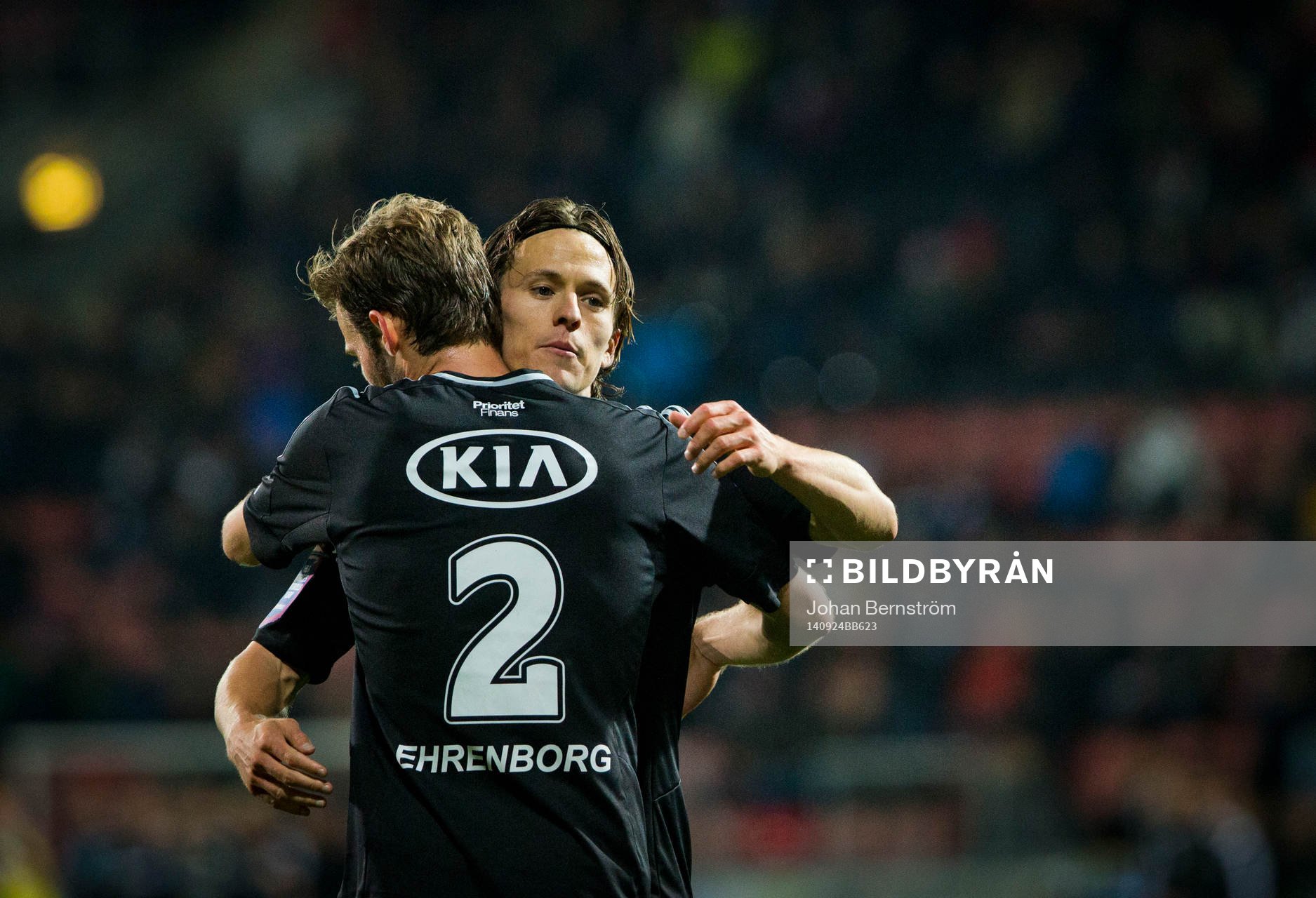 IFK Göteborgs Lasse Vibe gjorde hattrick mot Örebro, på