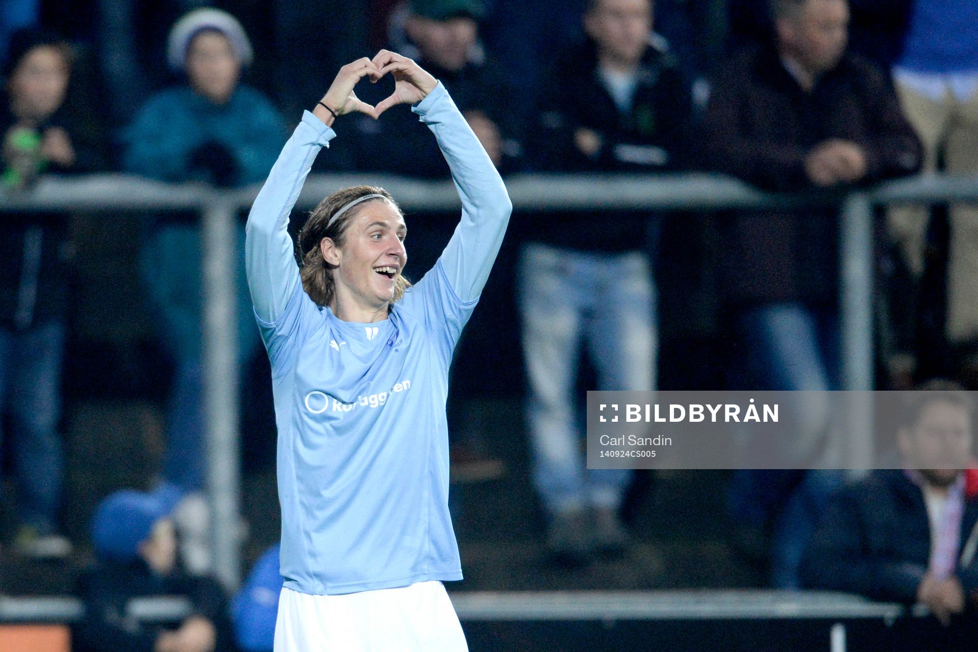 Malmö FFs Pawel Cibicki jublar
