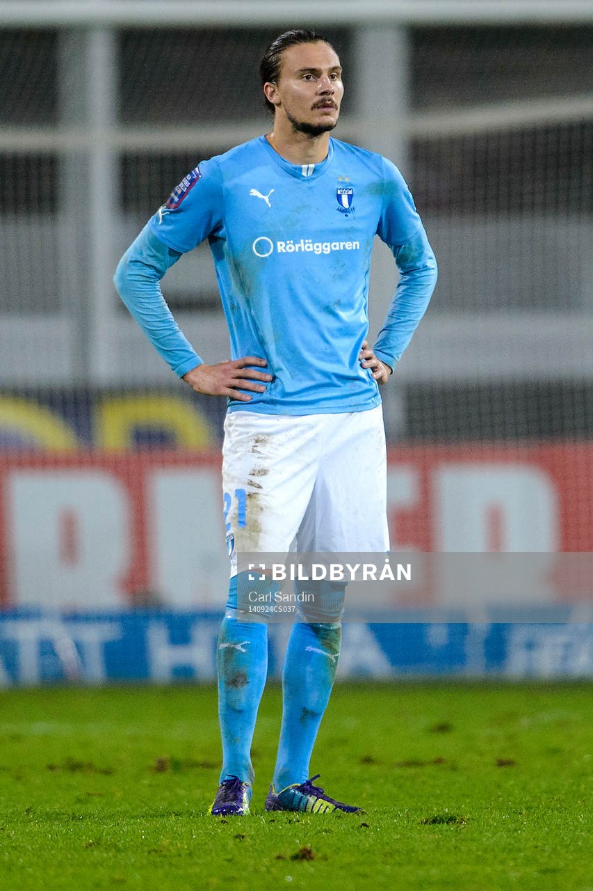 Malmö FFs Erik Johansson