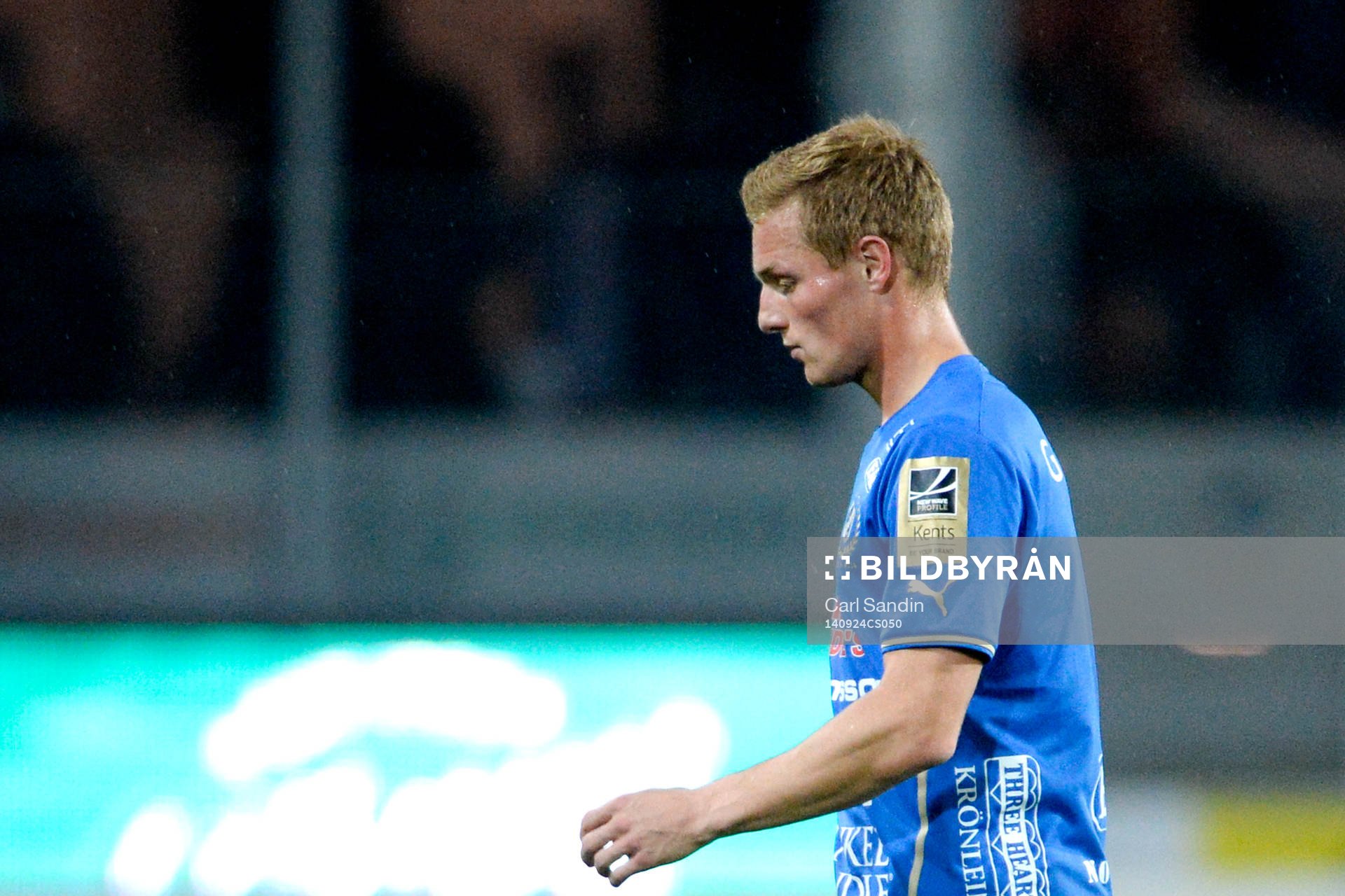 Halmstads Gudjón Baldvinsson deppar