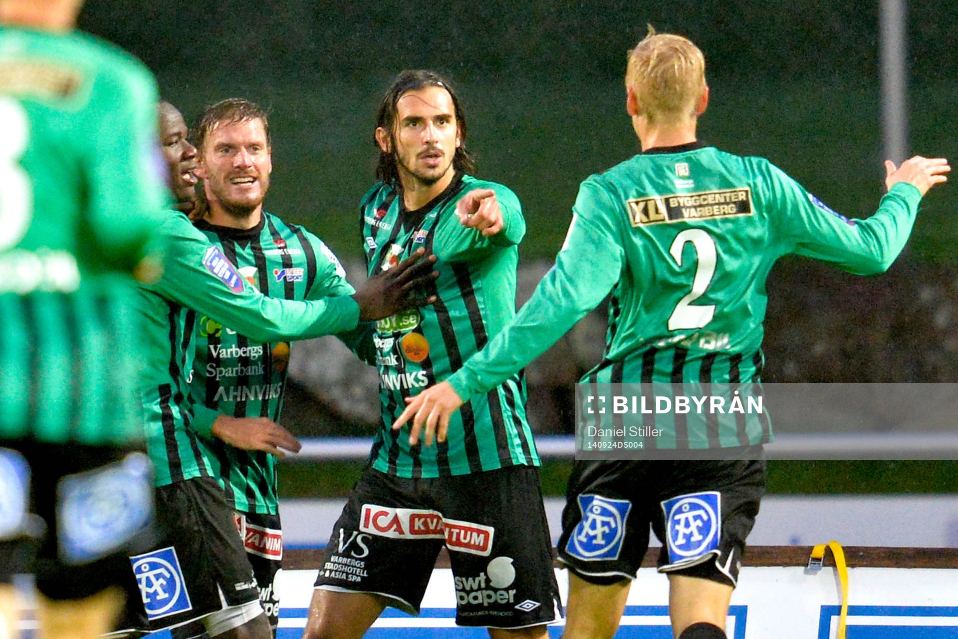 Varbergs Karl Söderström jublar