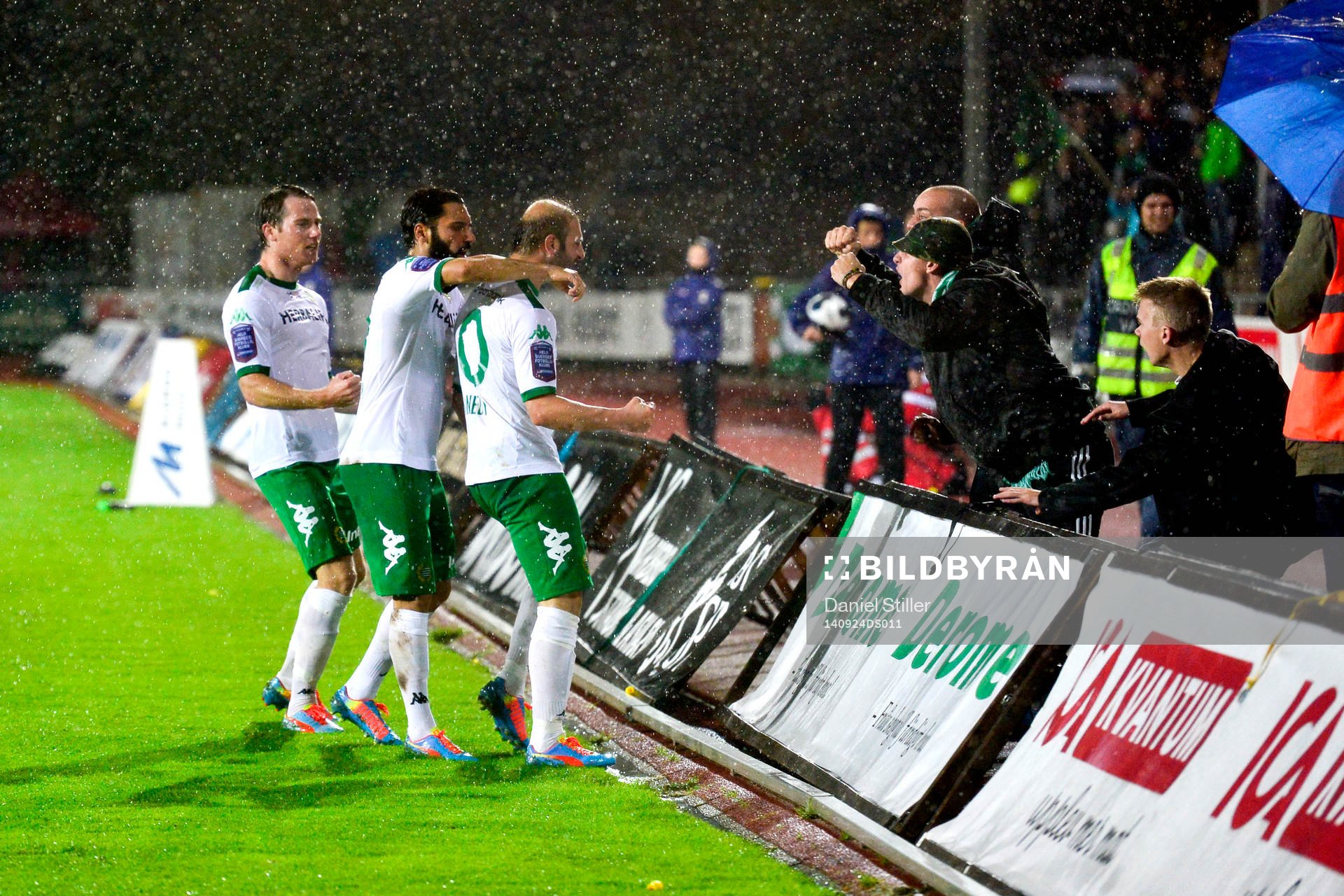 Hammarbys Kennedy Bakircioglu  jublar