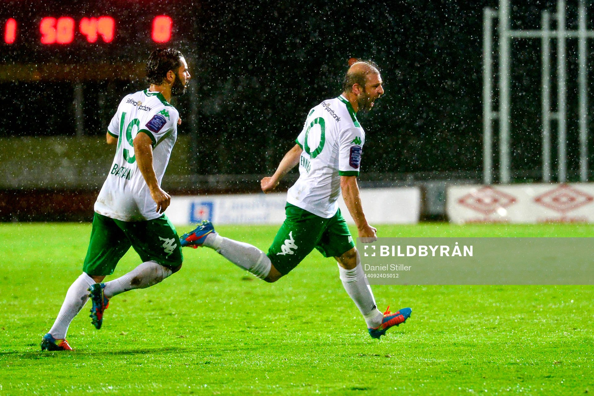 Hammarbys Kennedy Bakircioglu  jublar