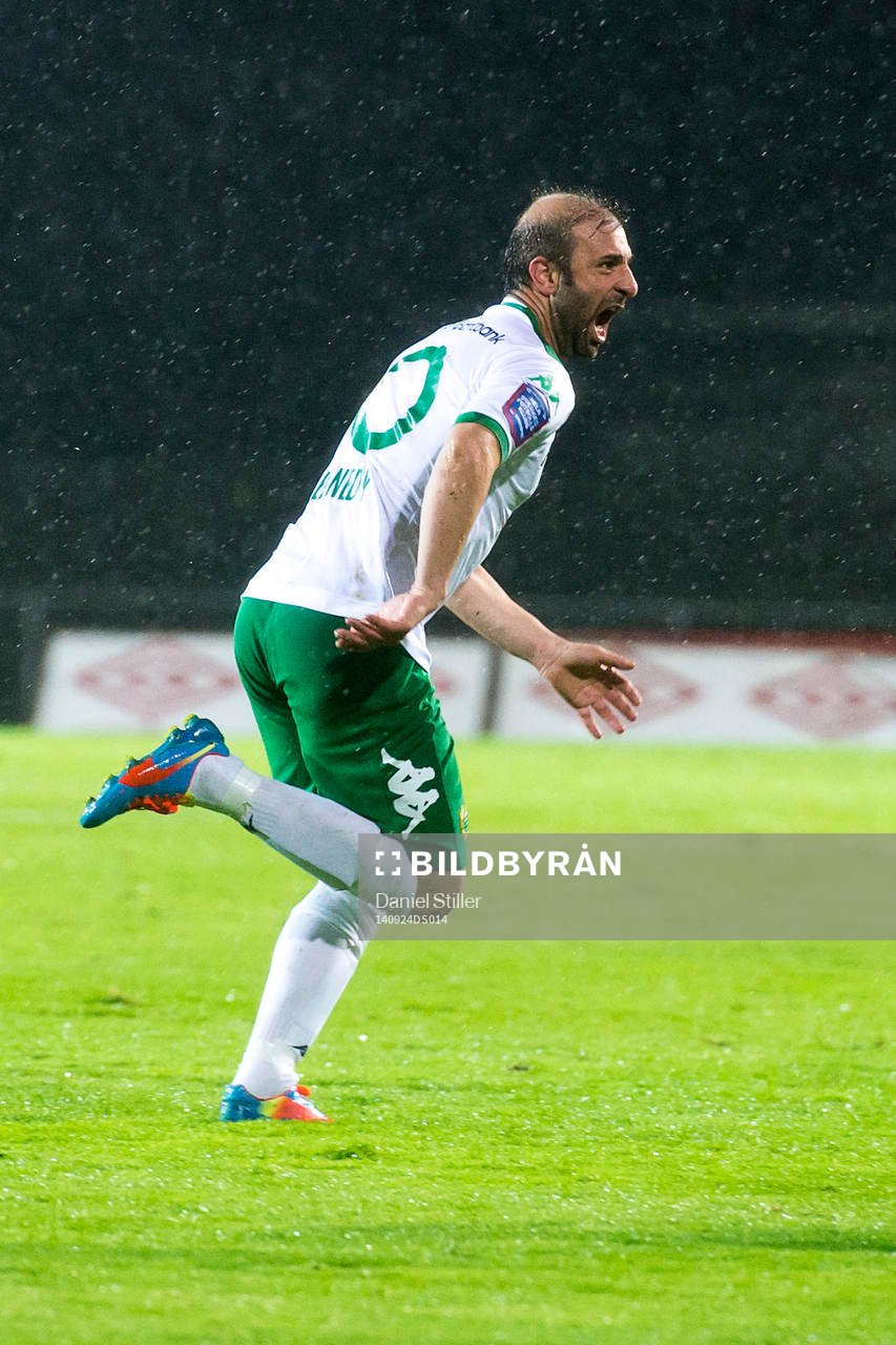Hammarbys Kennedy Bakircioglu  jublar