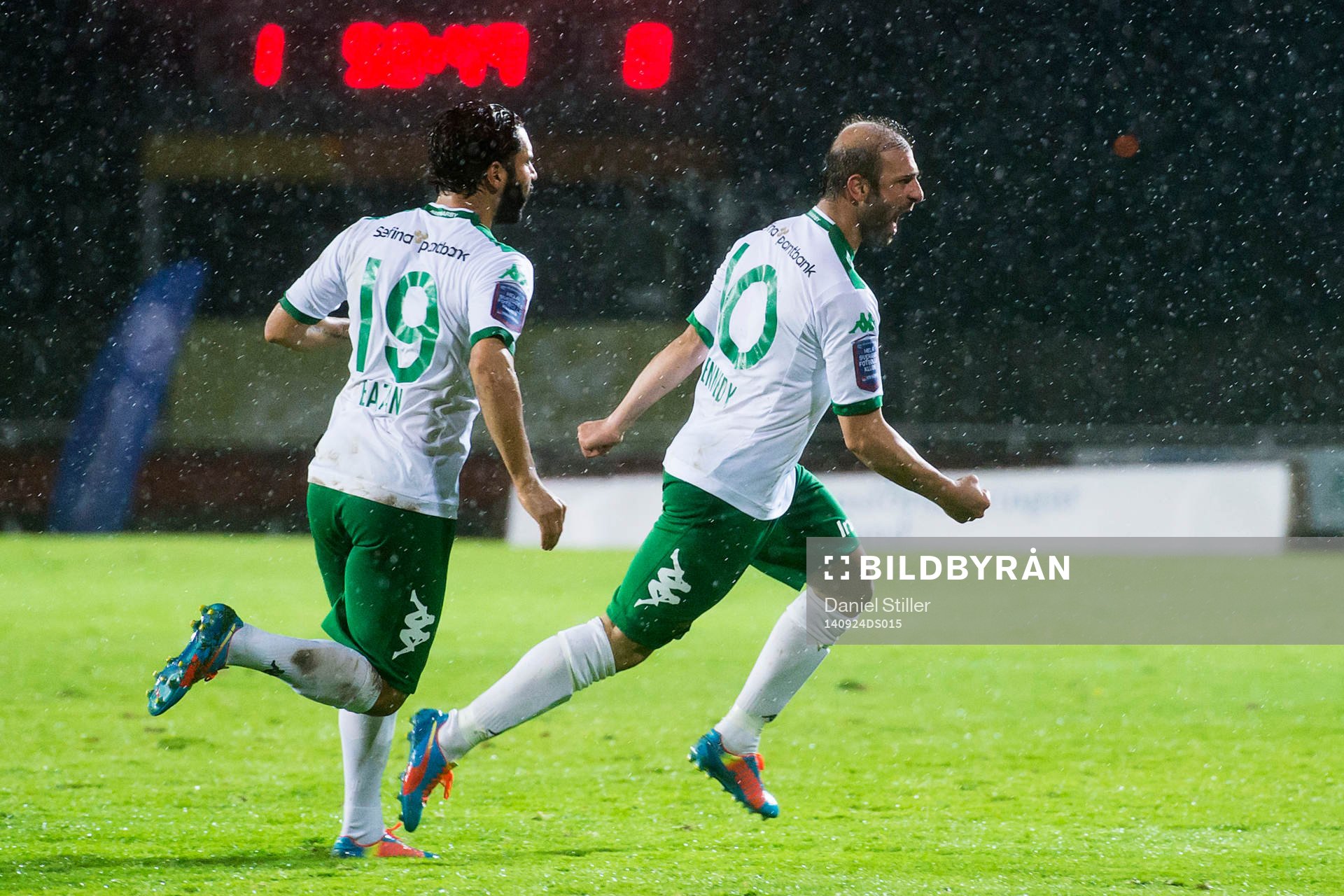 Hammarbys Kennedy Bakircioglu  jublar