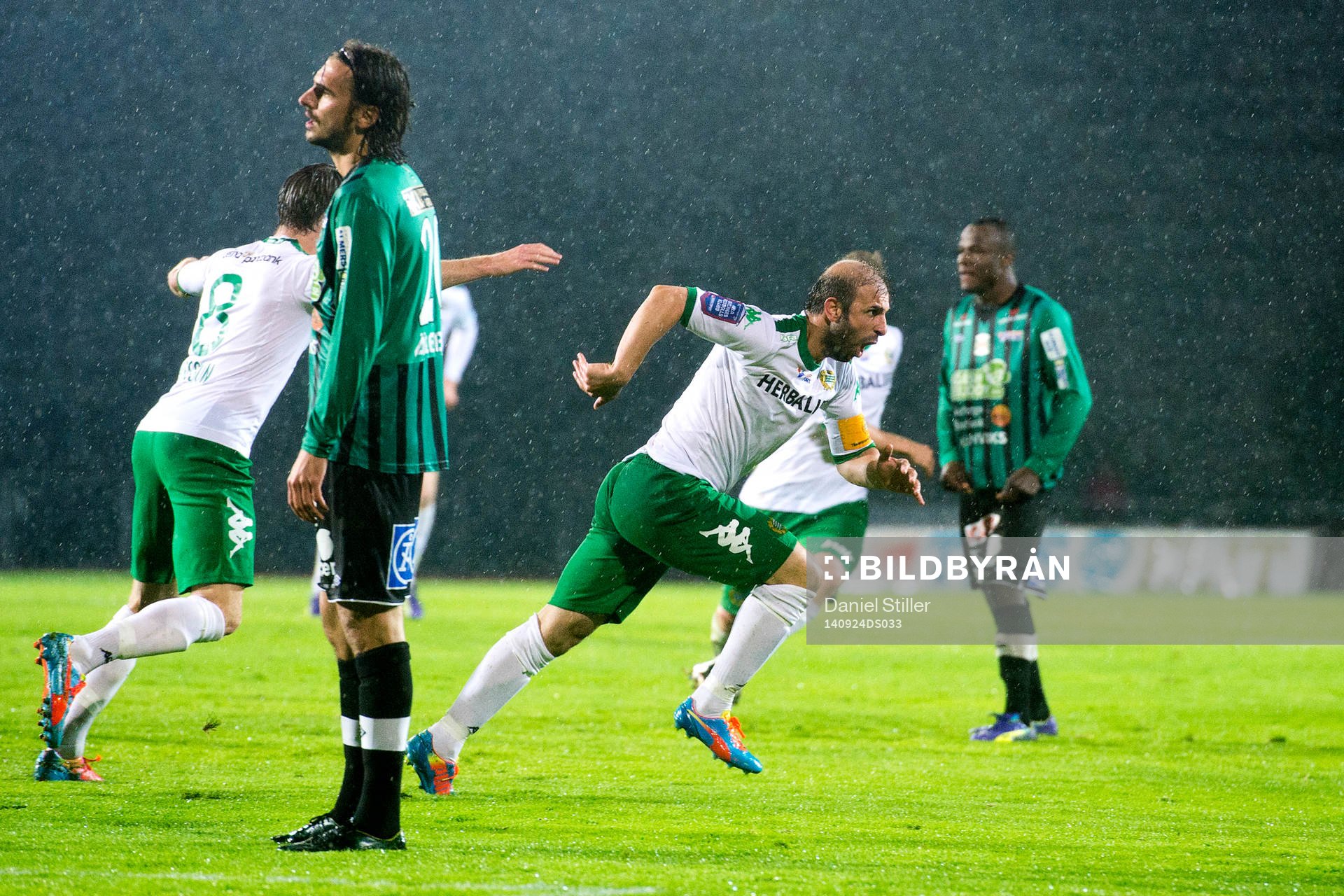 Hammarbys Kennedy Bakircioglu  jublar