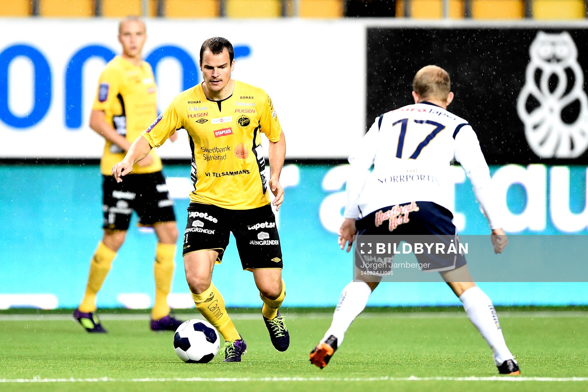 Elfsborgs Henning Hauger och Gefles Jonas Lantto