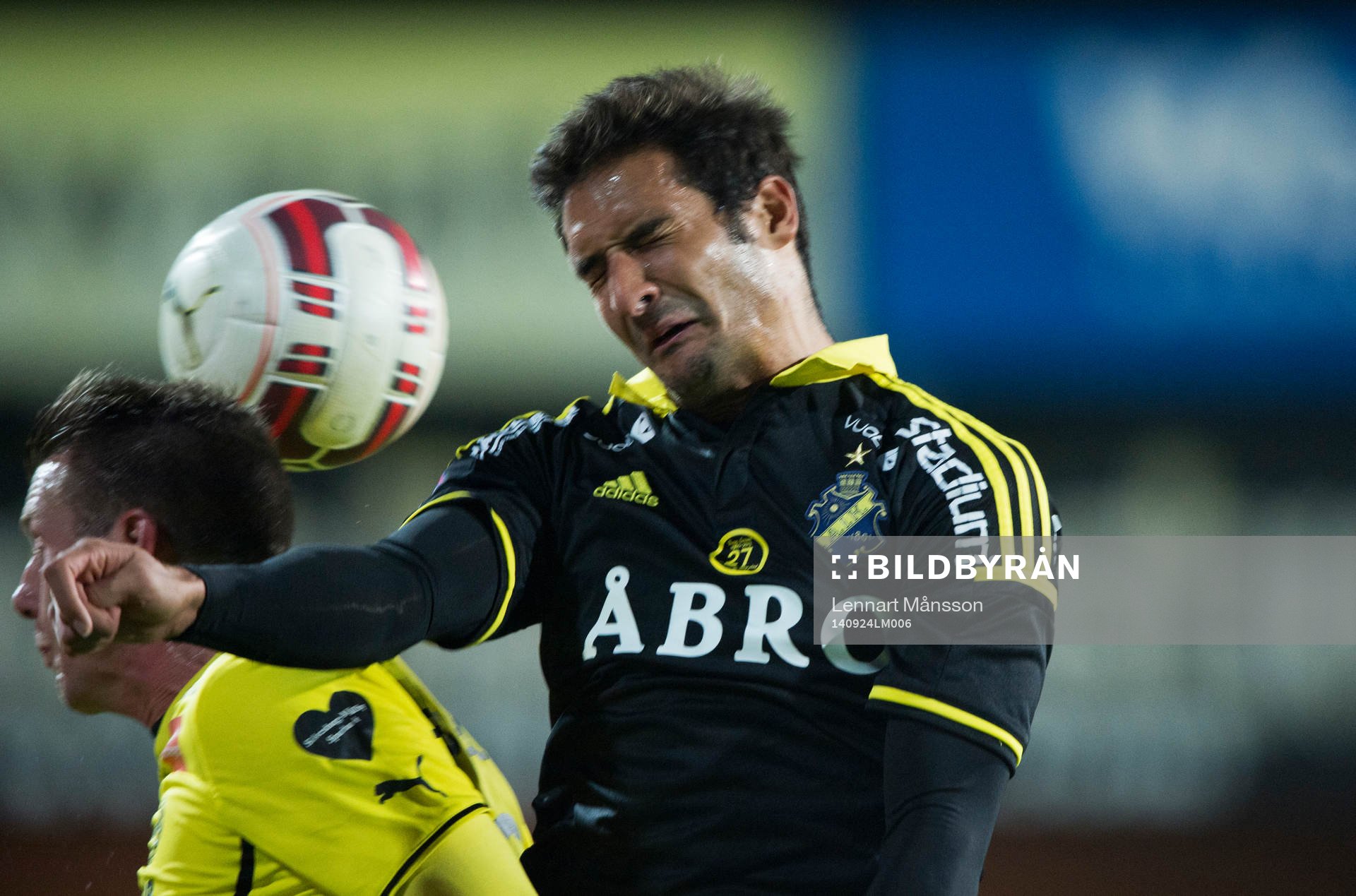 s Celso Borges i matchen i allsvenskan mellan Mjällby och