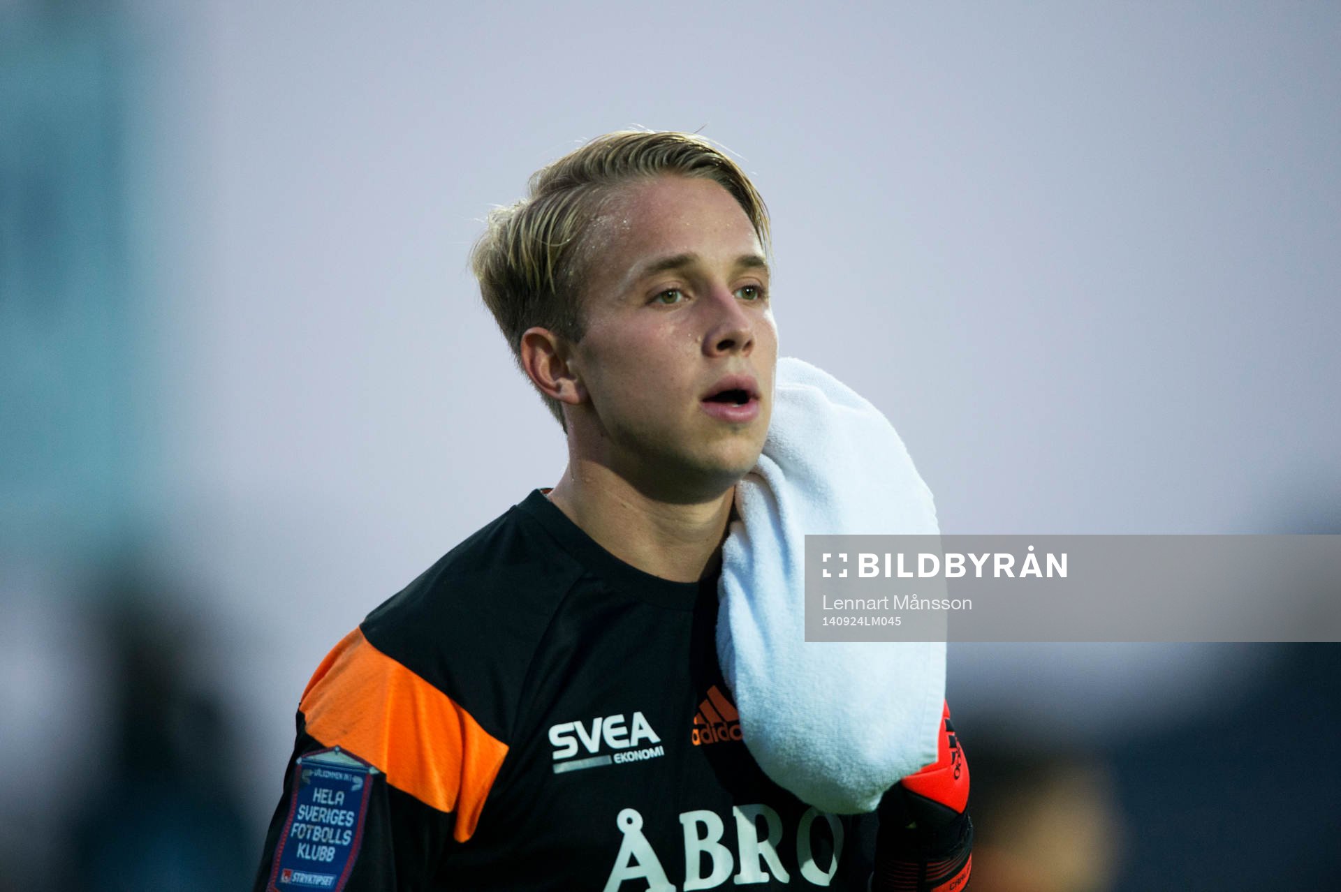 s målvakt Patrik Carlgren  i matchen i allsvenskan mellan