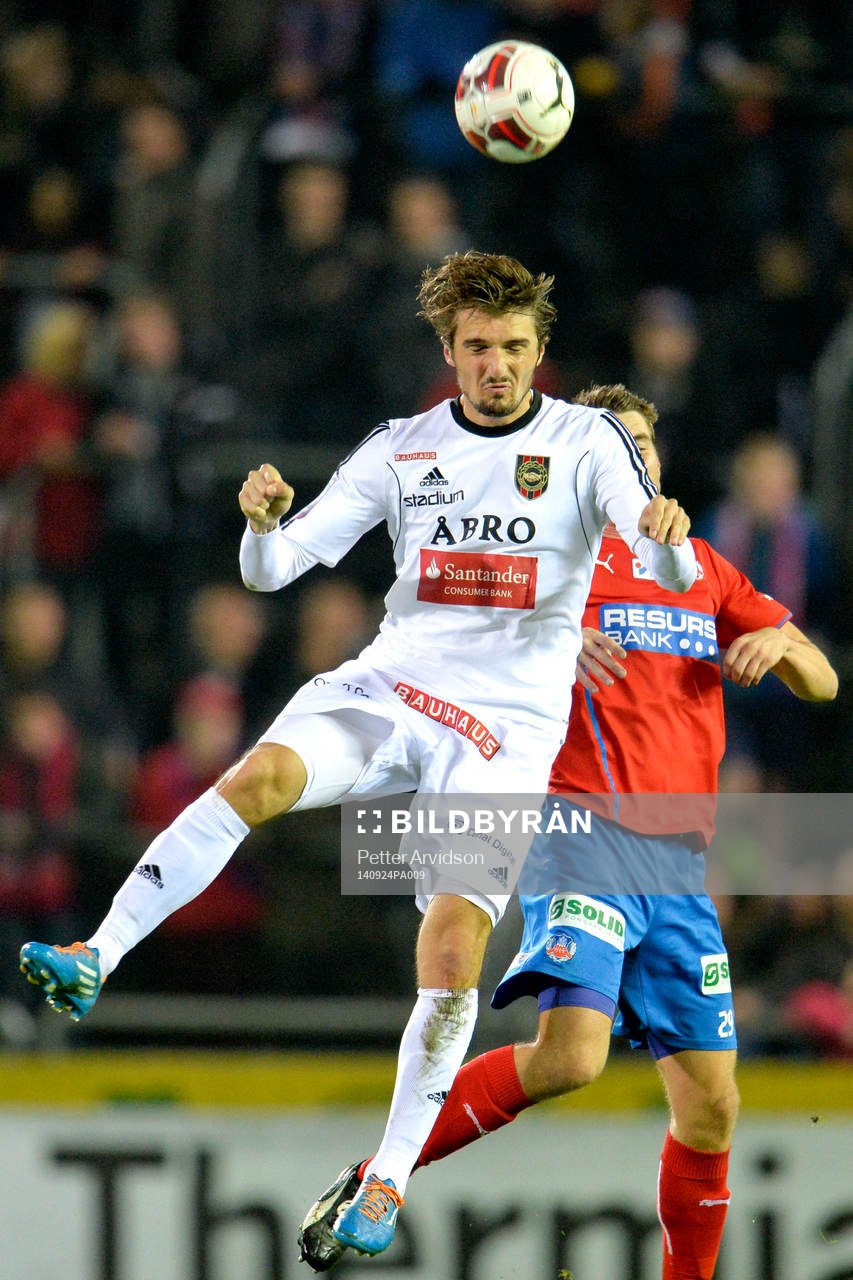 Brommapojkarnas Dardan Rexhepi och Helsingborgs Jesper