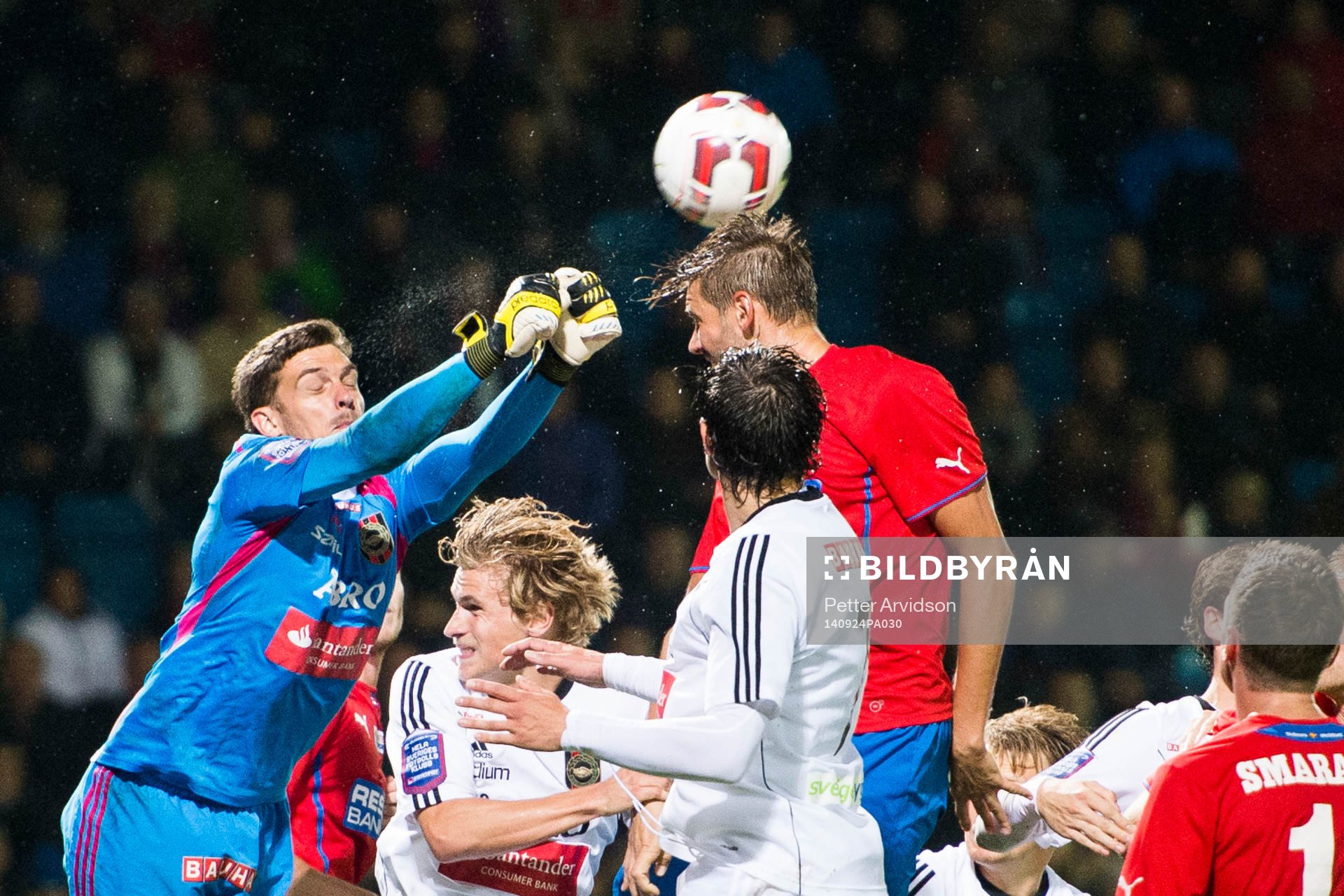 Helsingborgs Mikael Dahlberg nickar och Brommapojkarnas