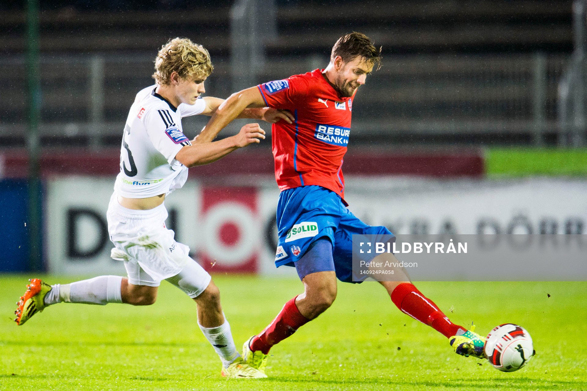 Helsingborgs Mikael Dahlberg och Brommapojkarnas Carl