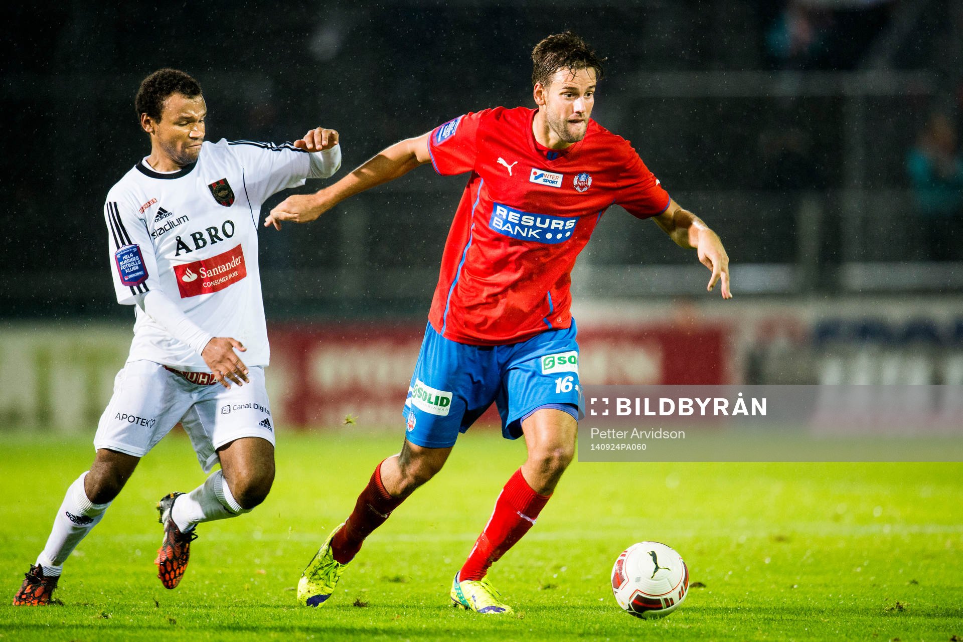 Helsingborgs Mikael Dahlberg och Brommapojkarnas