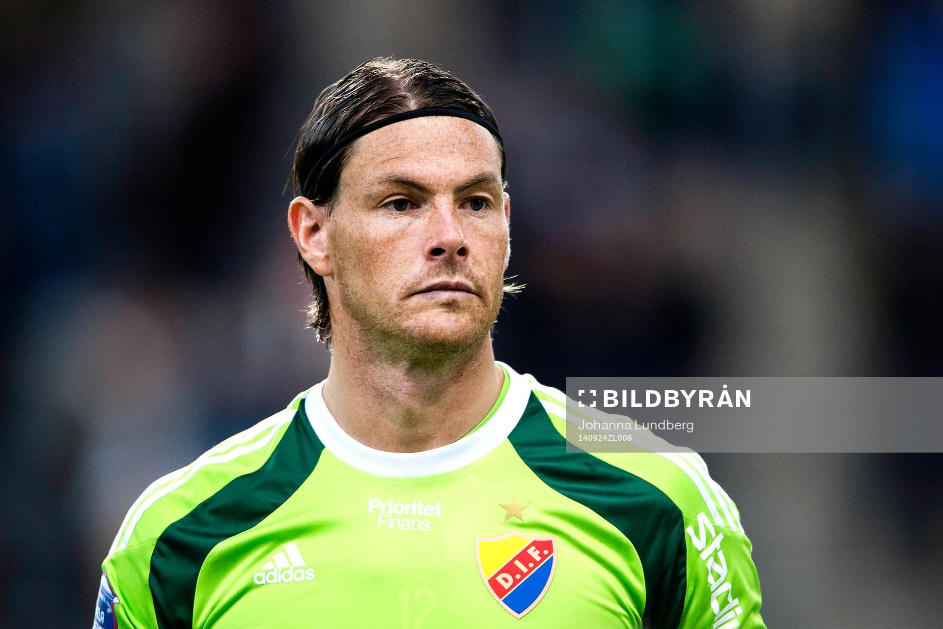 Djurgårdens målvakt Kenneth Høie