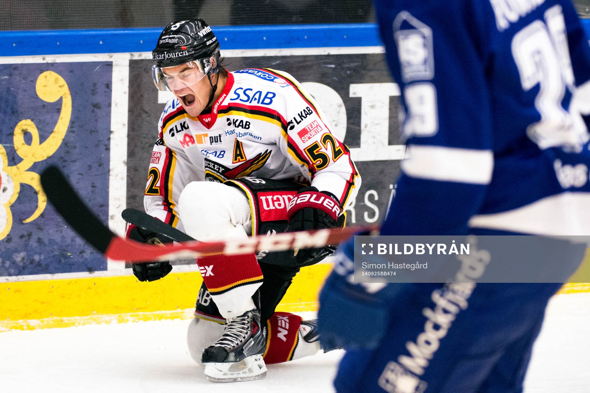 Luleås Karl Fabricius jublar
