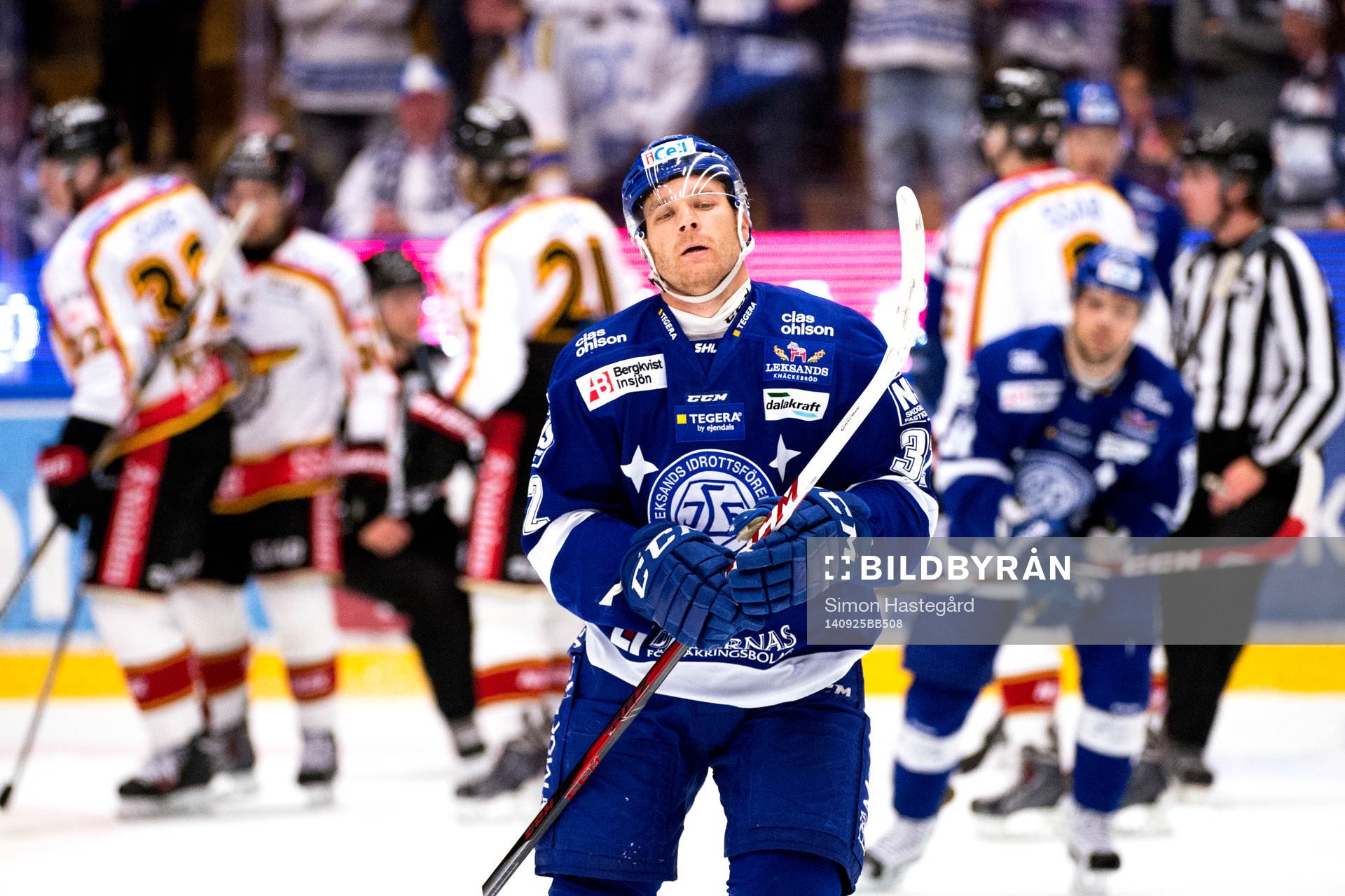 Leksands Jens Bergenström deppar