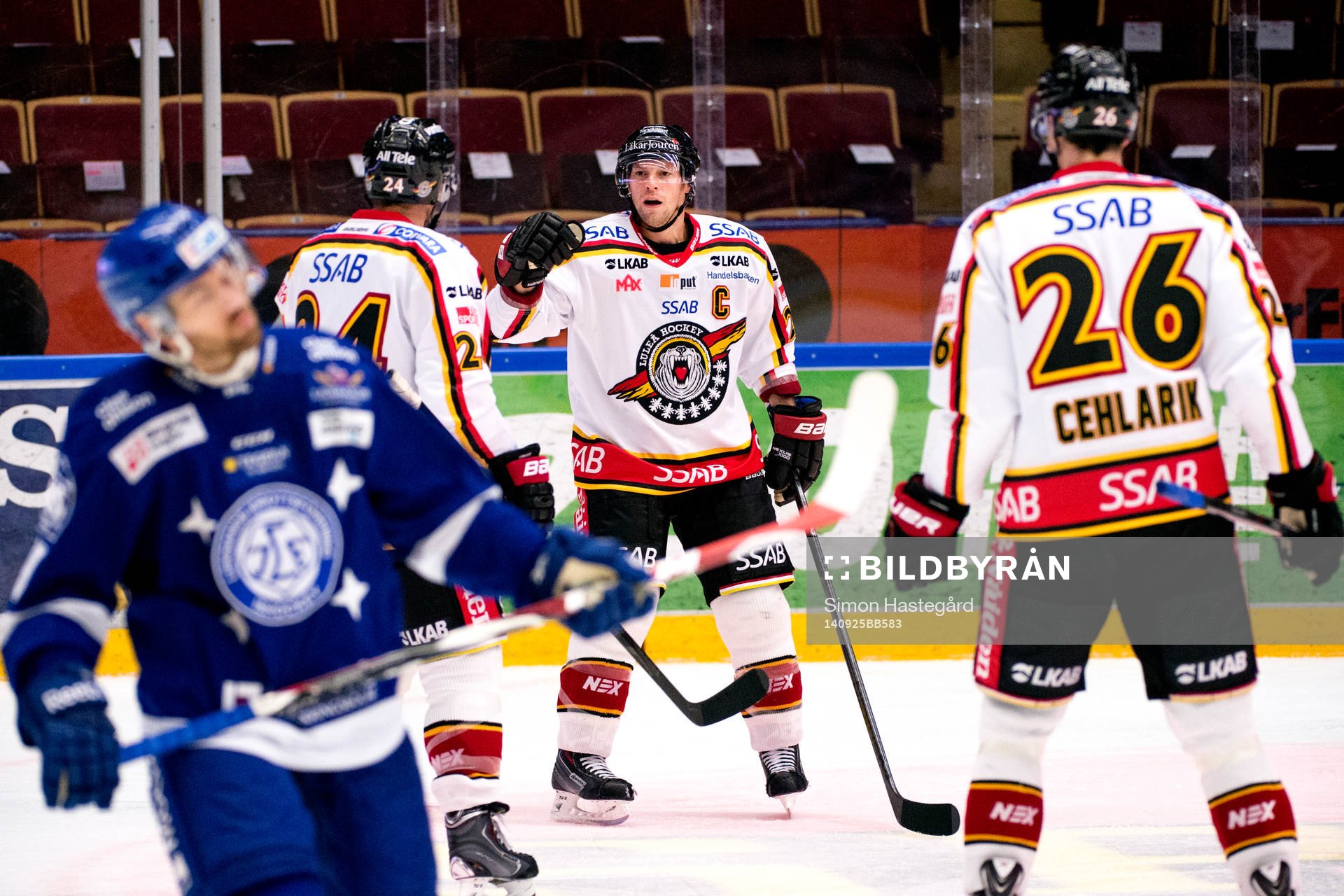 Luleås Chris Abbott jublar