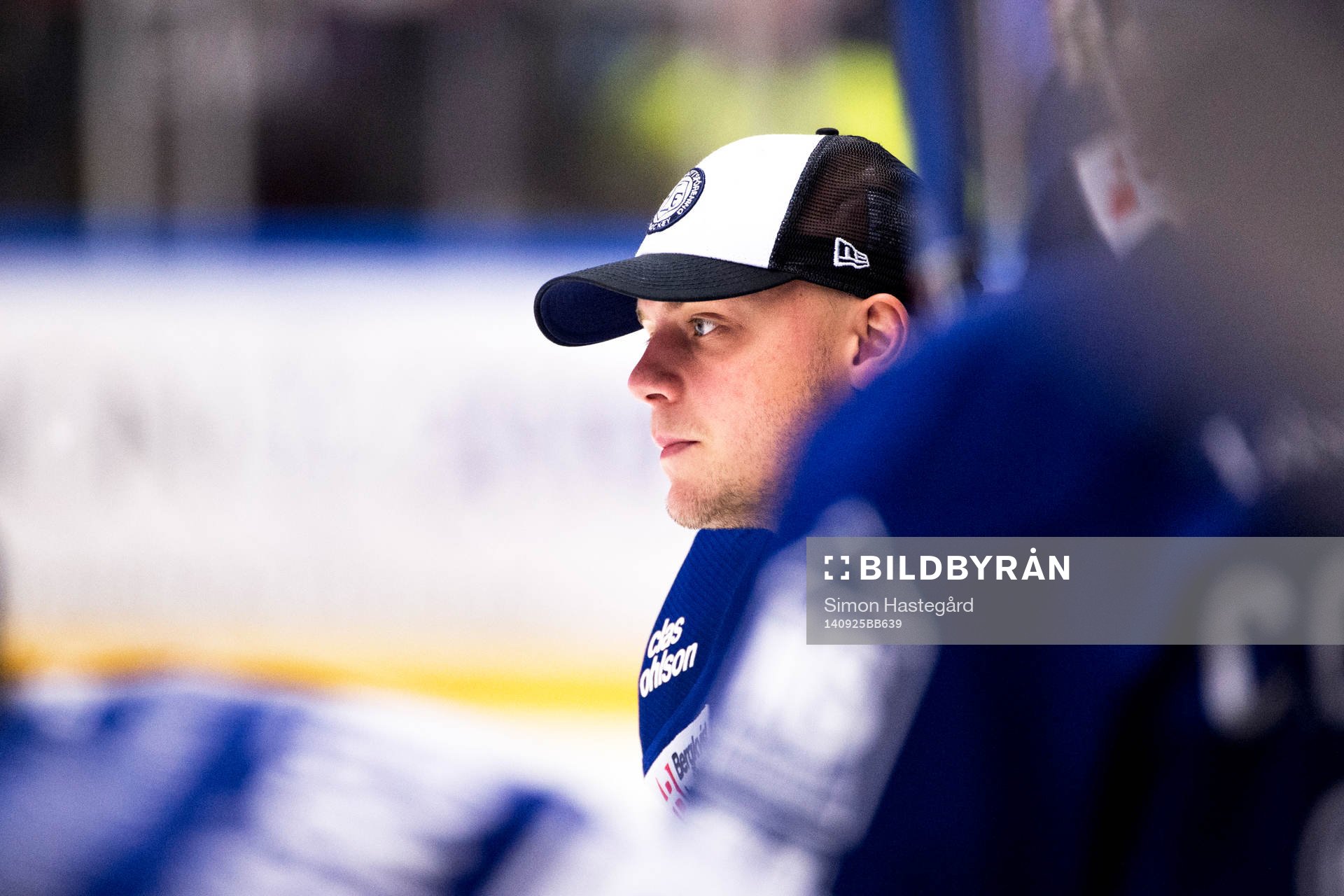 Leksands målvakt Oscar Alsenfelt lämnade målet