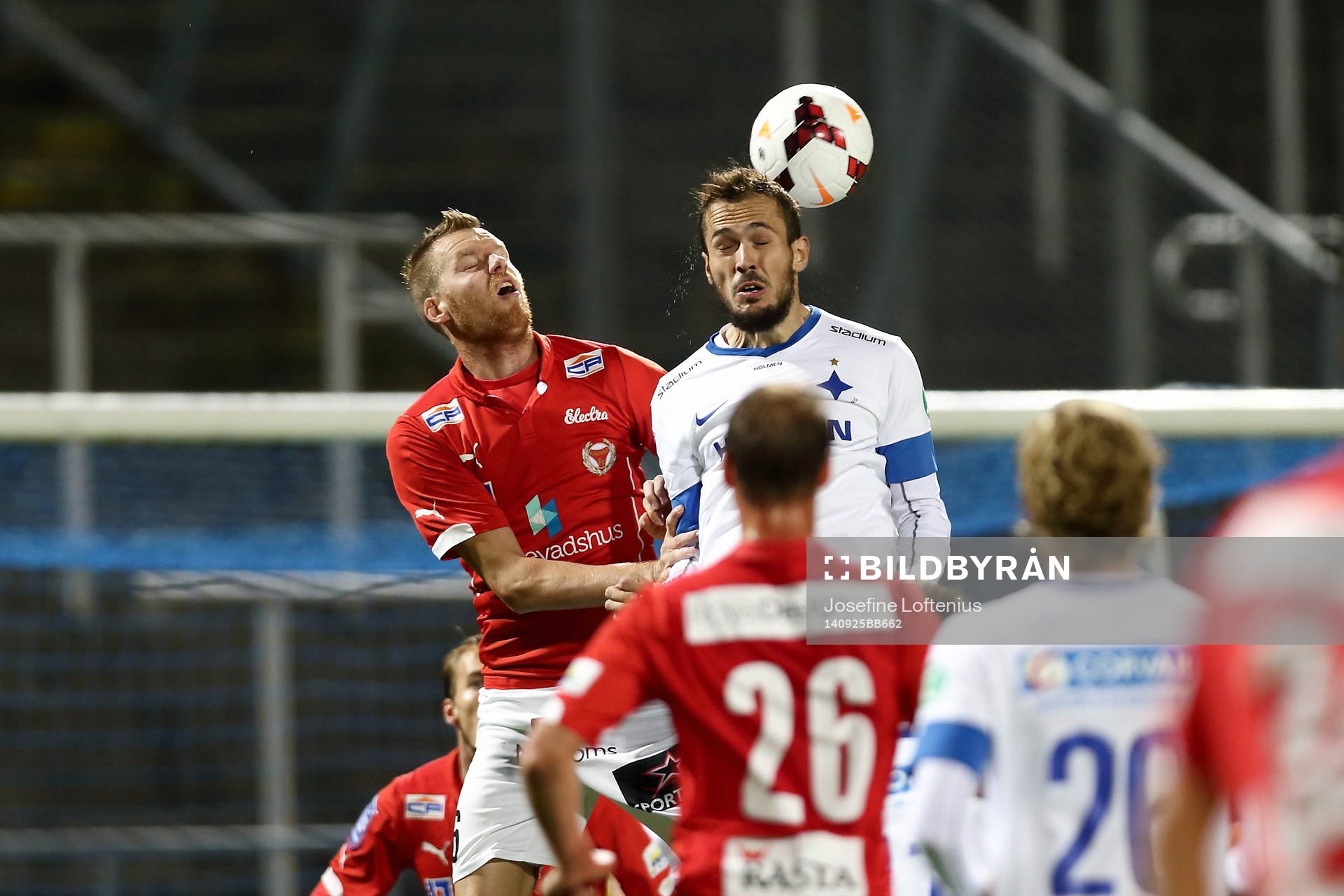 Kalmars Marcus Nilsson och Norrköpings Emir Kujovic