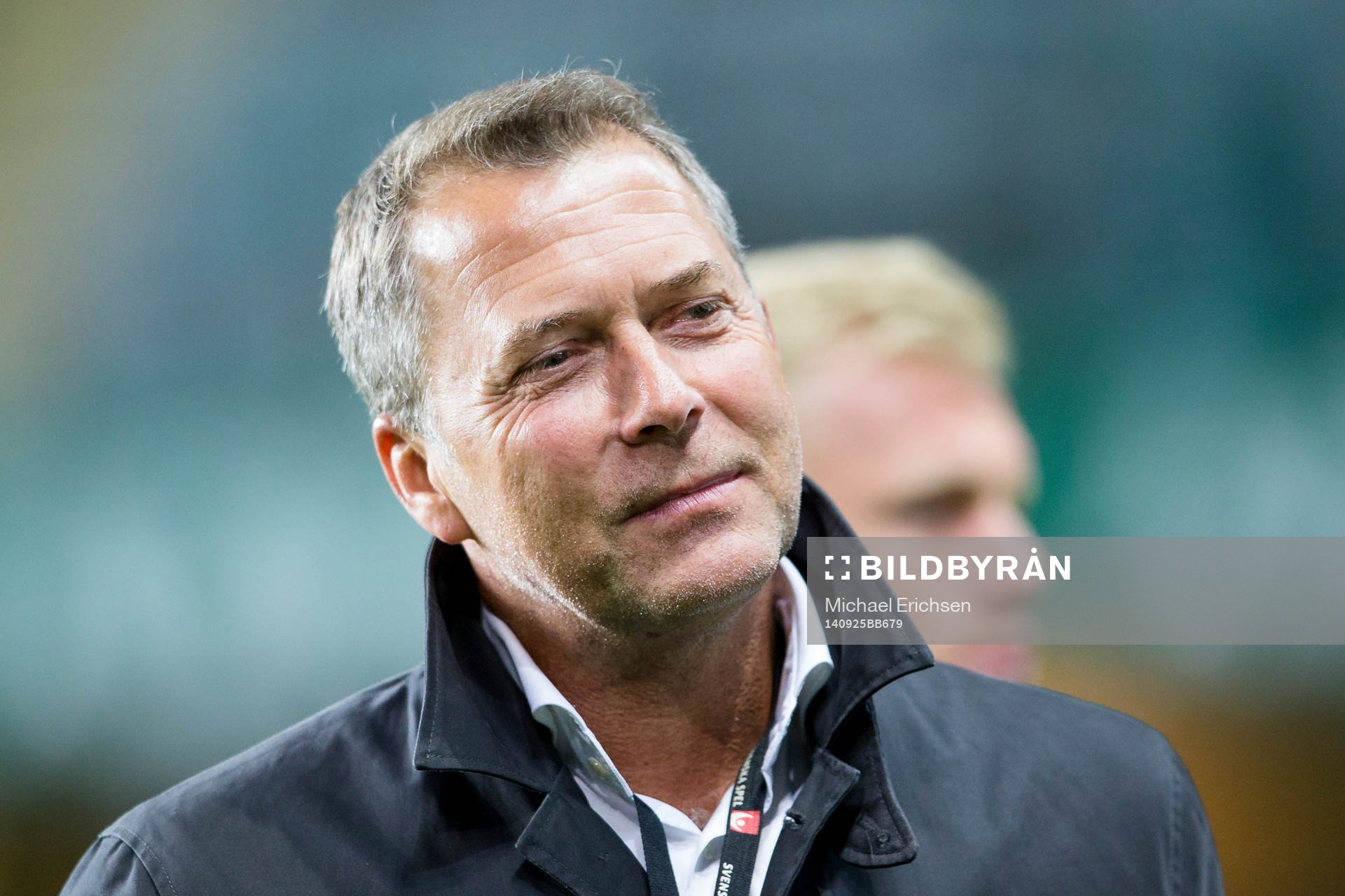 Häckens sportchef Sonny Karlsson efter fotbollsmatchen i Allsvenskan mellan Häcken - Åtvidaberg den 25 september  2014 i Göteborg.