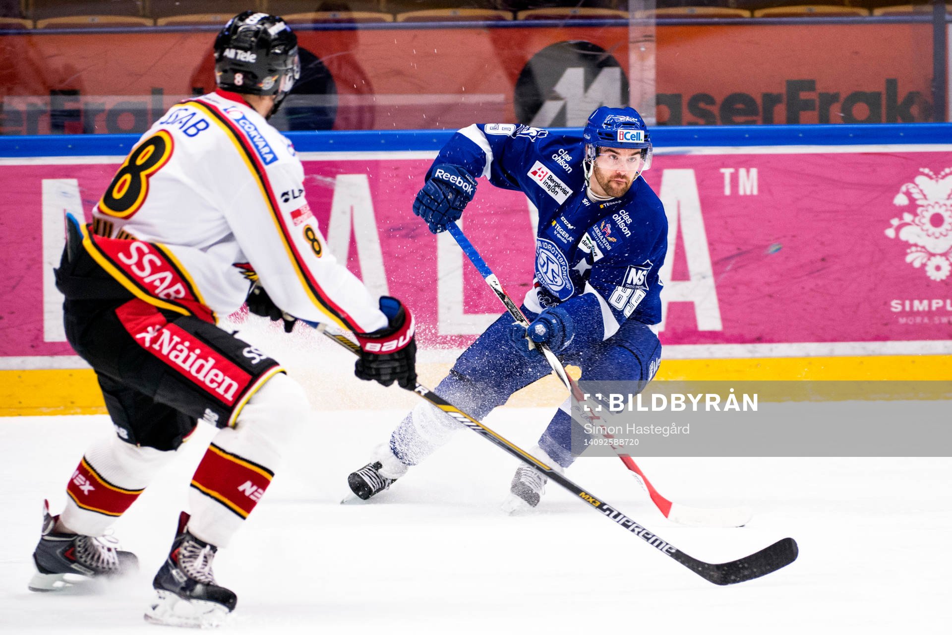 Luleås Per Savilahti-Nagander och Leksands Jack Connolly