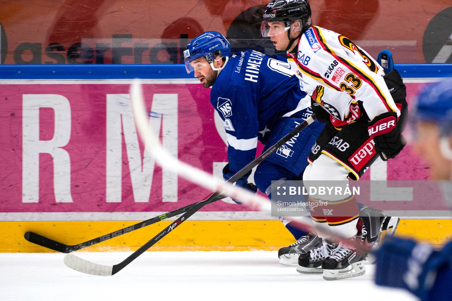 Leksands Eric Himelfarb och Luleås Andreas Hjelm