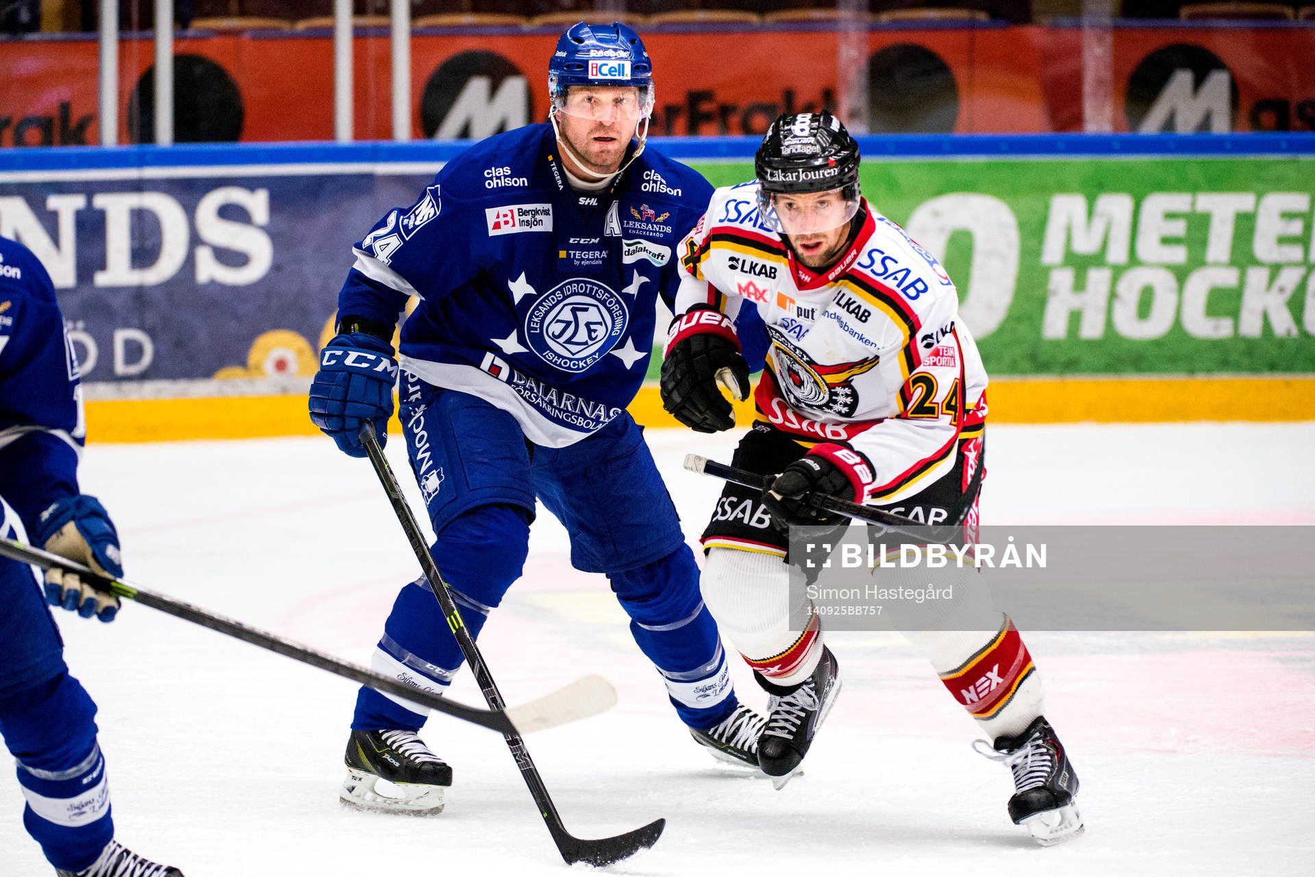 Leksands Jonas Frögren och Luleås Cam Abbott