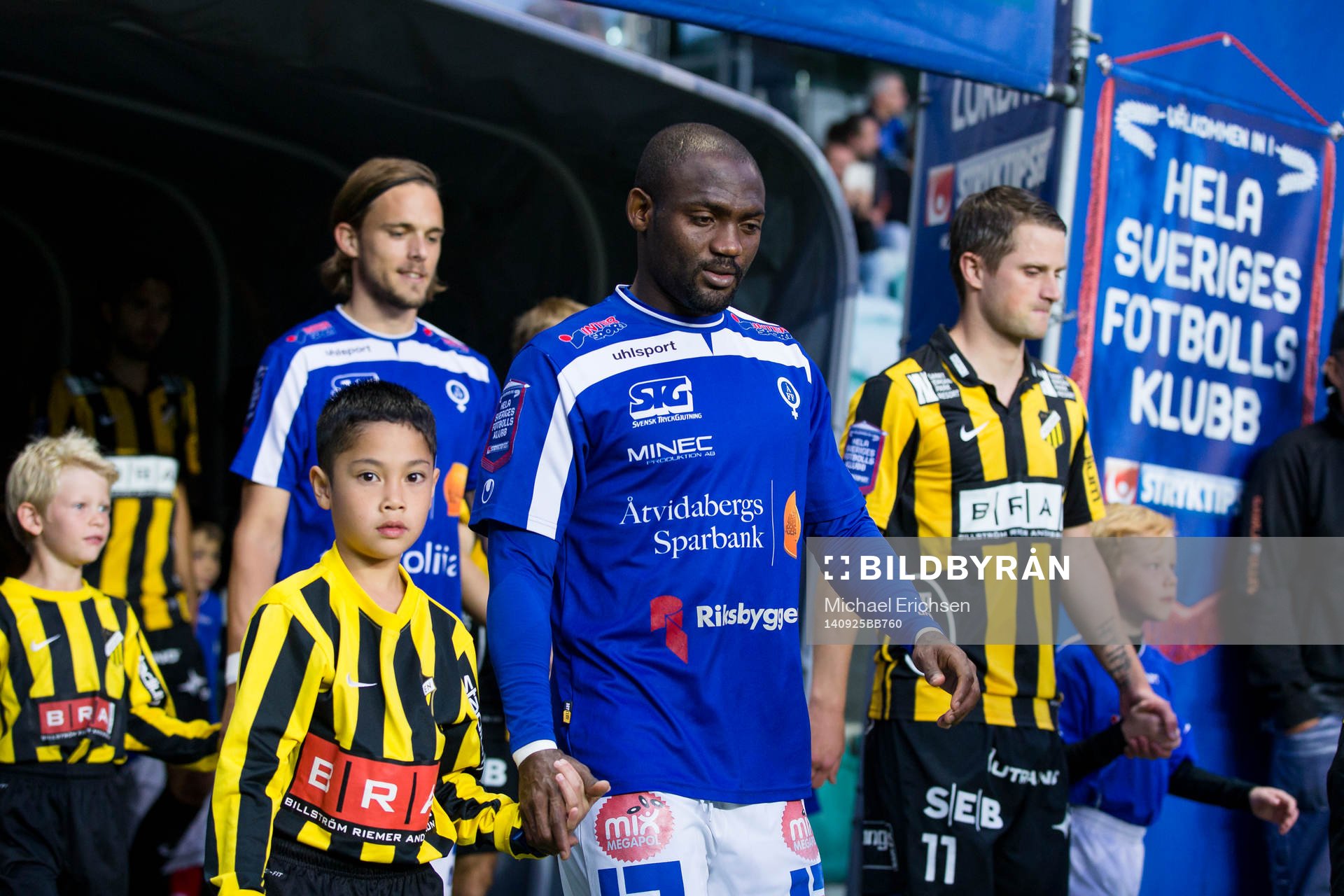 Åtvidabergs John Owoeri och Häckens Gunnar Heidar