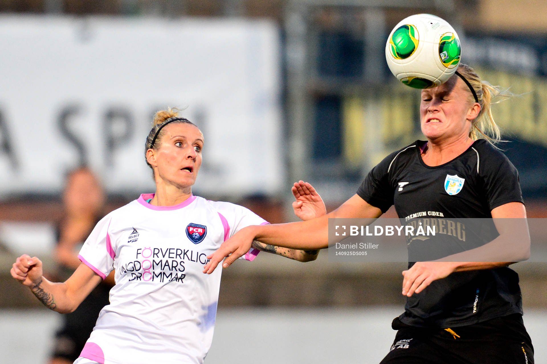 Rosengårds Anja Mittag och Göteborgs Kathlene Fernström
