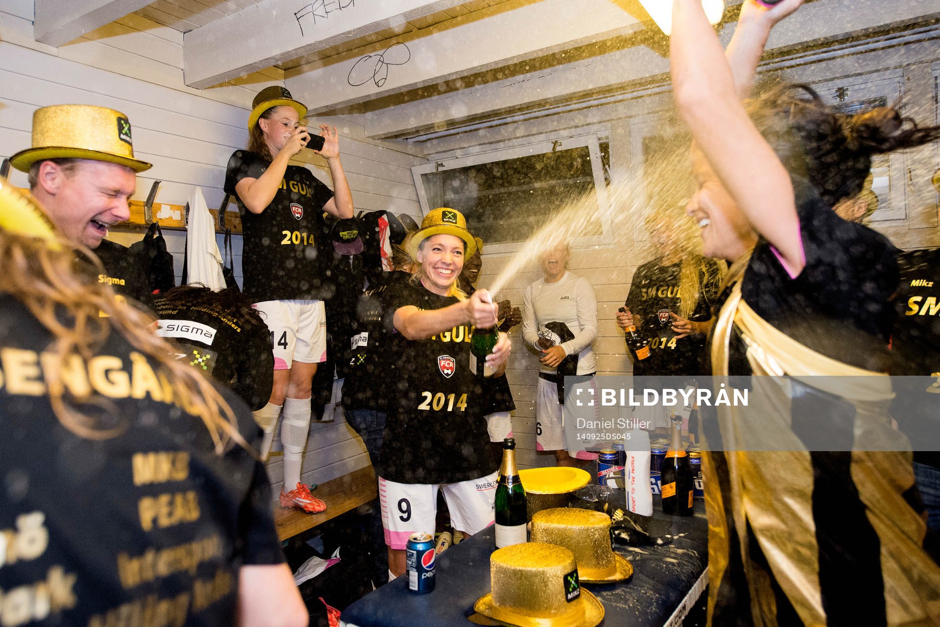 Rosengårds Elin Rubensson jublar