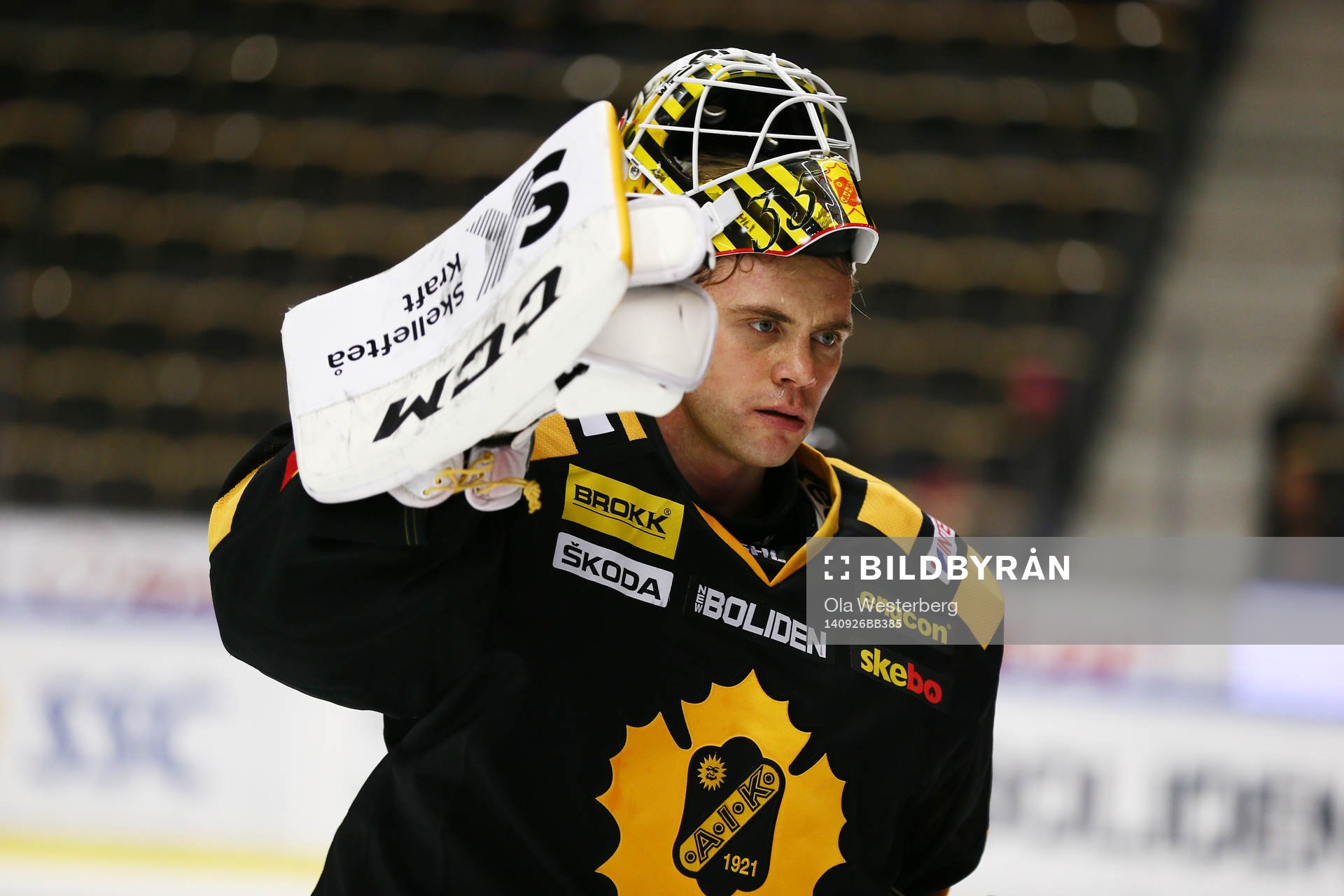 Skellefteås målvakt Markus Svensson